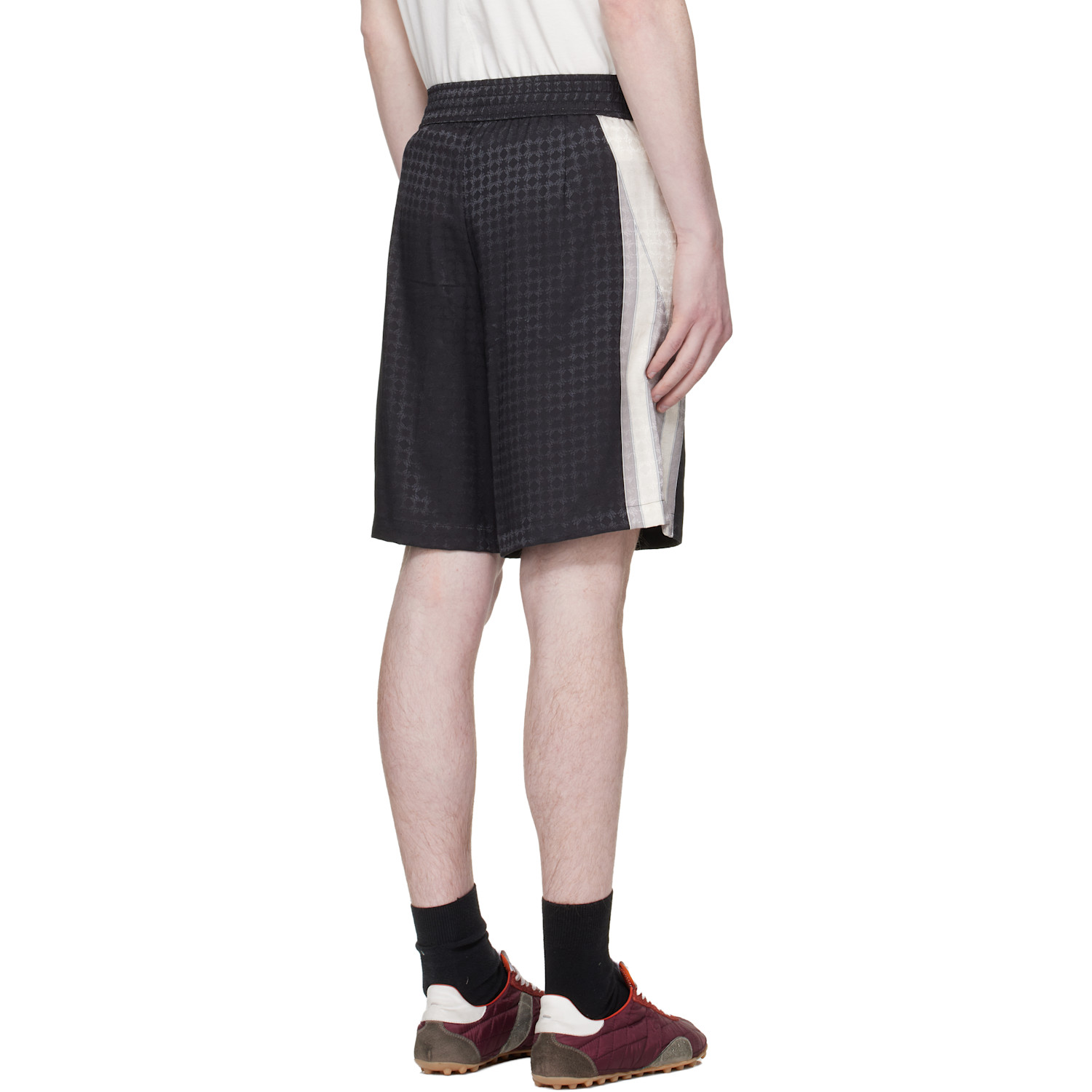  Amiri Black Ma Quad Panel Shorts 