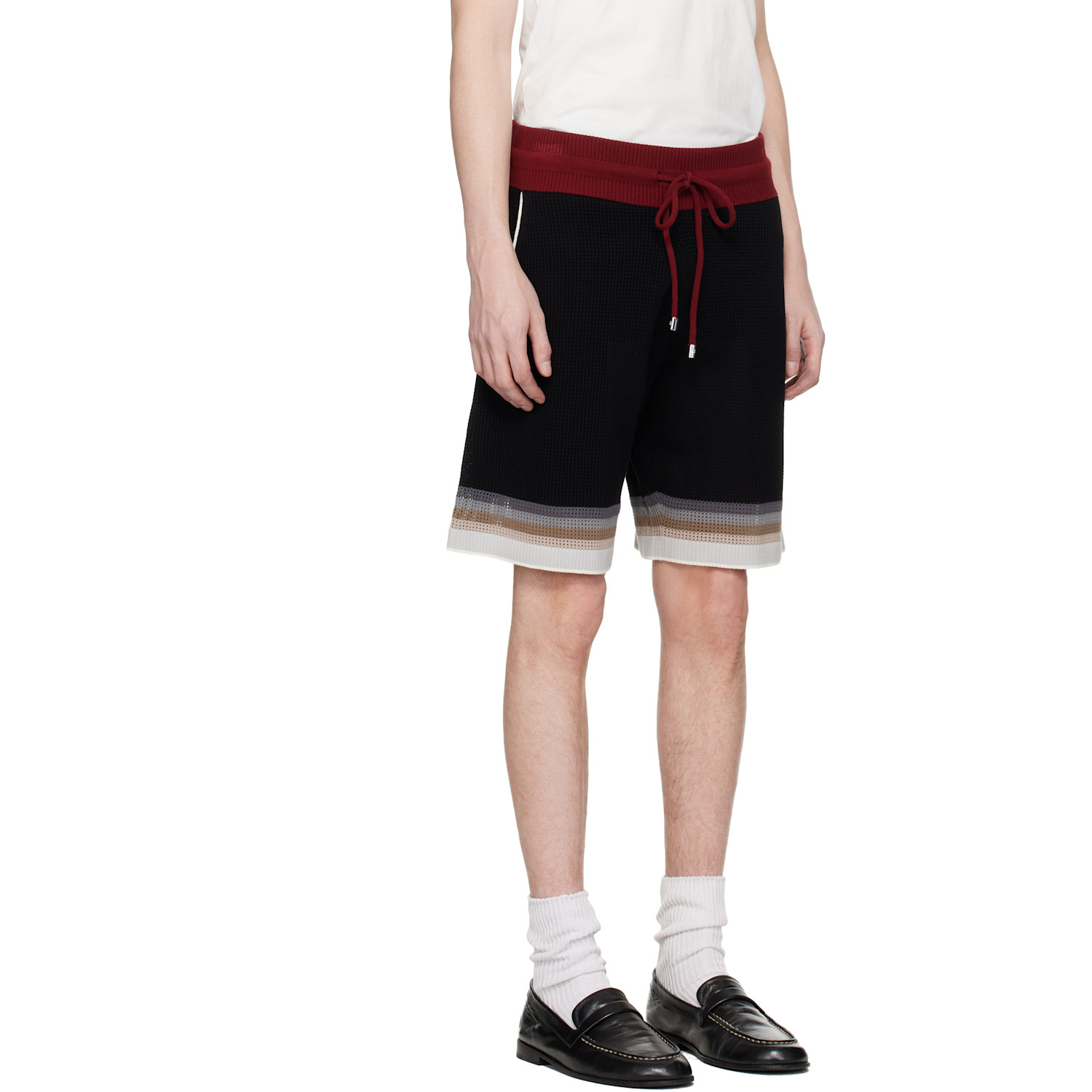  Amiri Black Ma Sport Shorts 