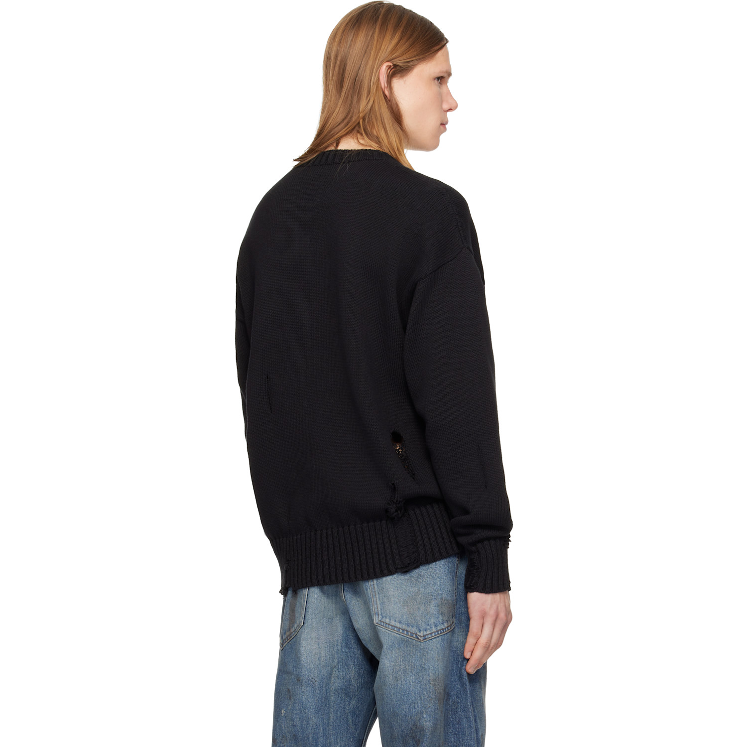  Amiri Black Amiri Eagle Sweater 