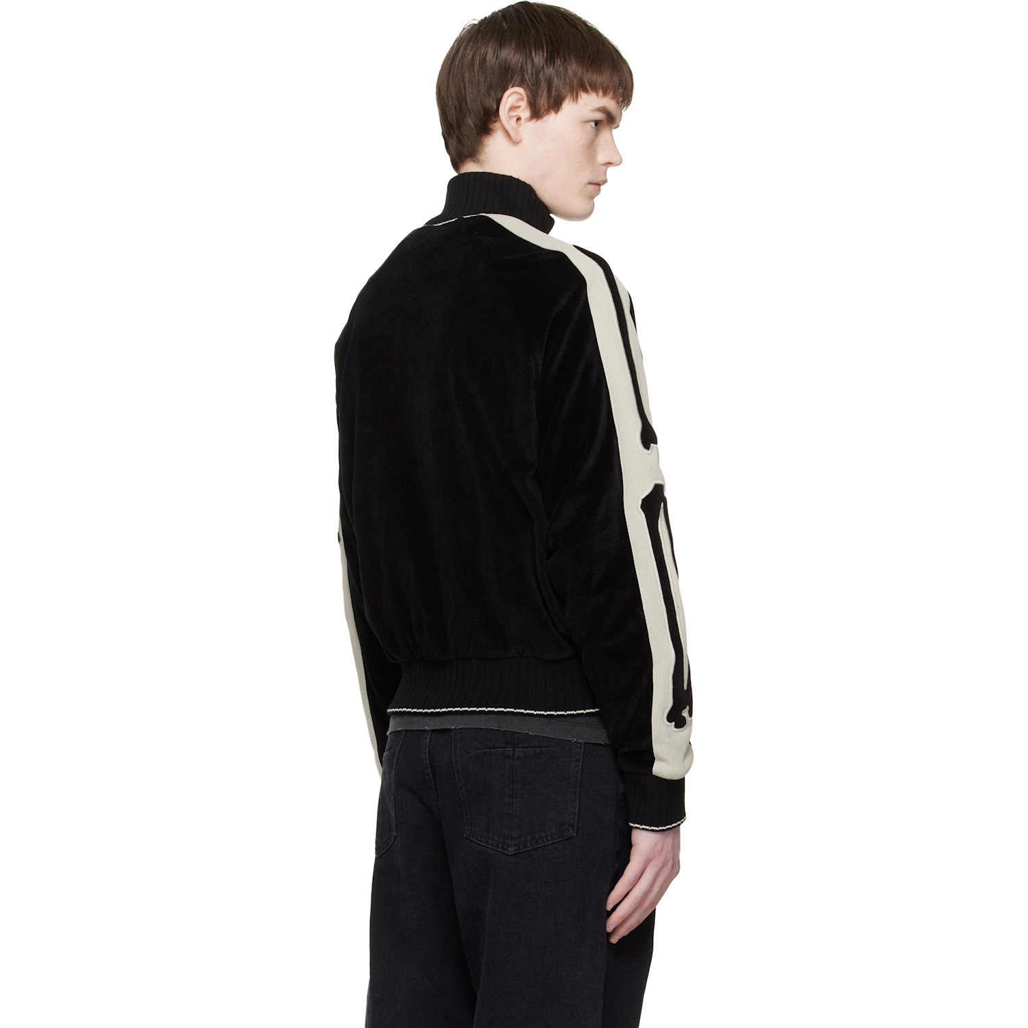  Amiri Black Bones Track Jacket 