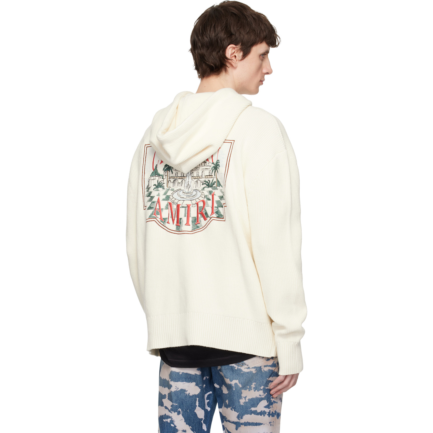  Amiri Off-white Chateau Sketch Hoodie 