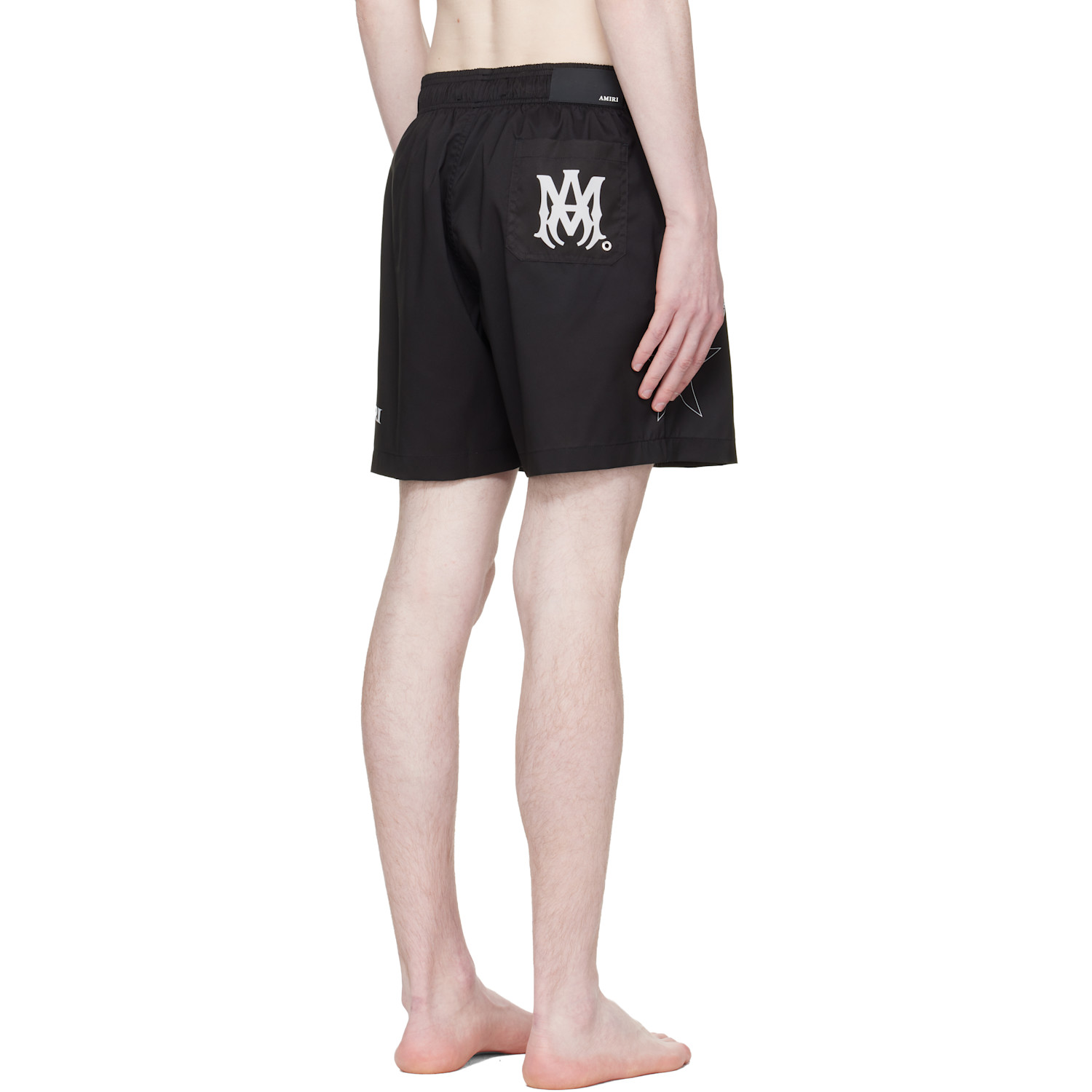  Amiri Black 'amiri Sport' Swim Shorts 