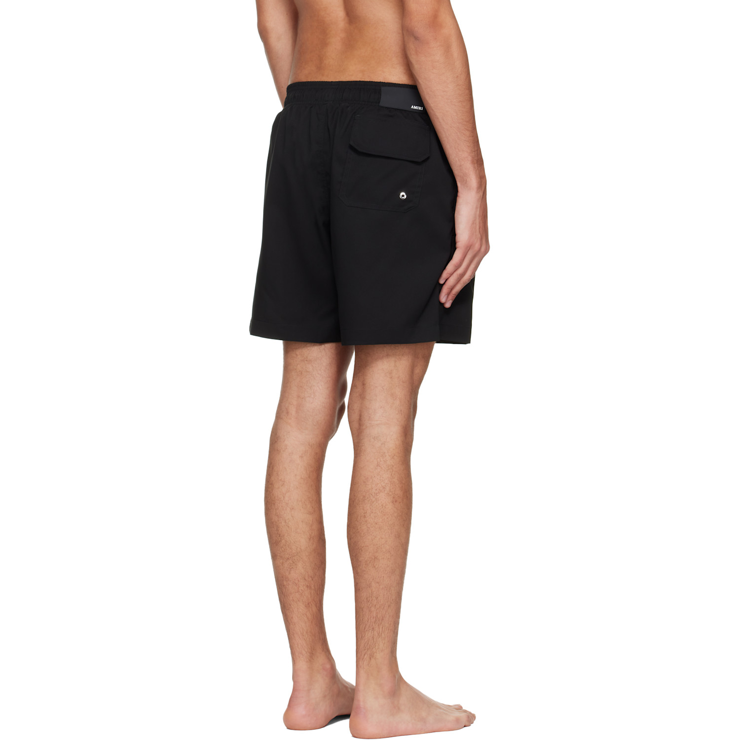 Amiri Black 'amiri Hollywood' Swim Shorts 