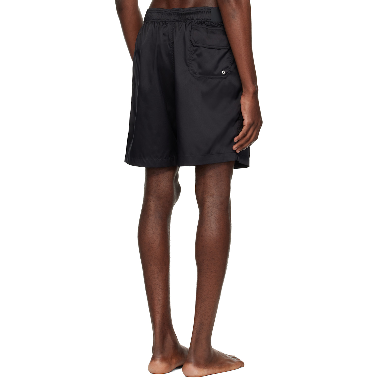  Amiri Black Chateau Crest Swim Shorts 