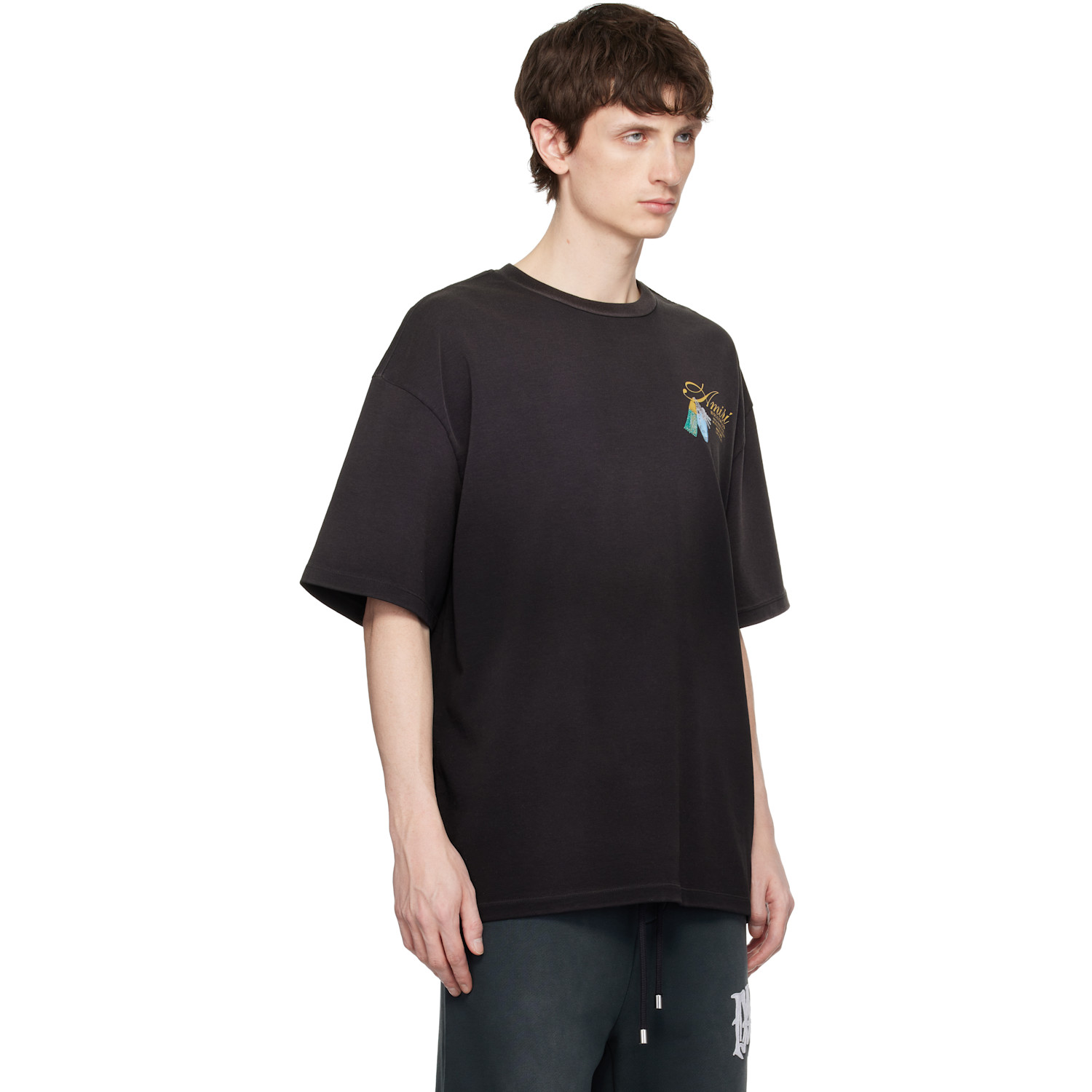 Amiri Black Chateau Keys T-shirt 