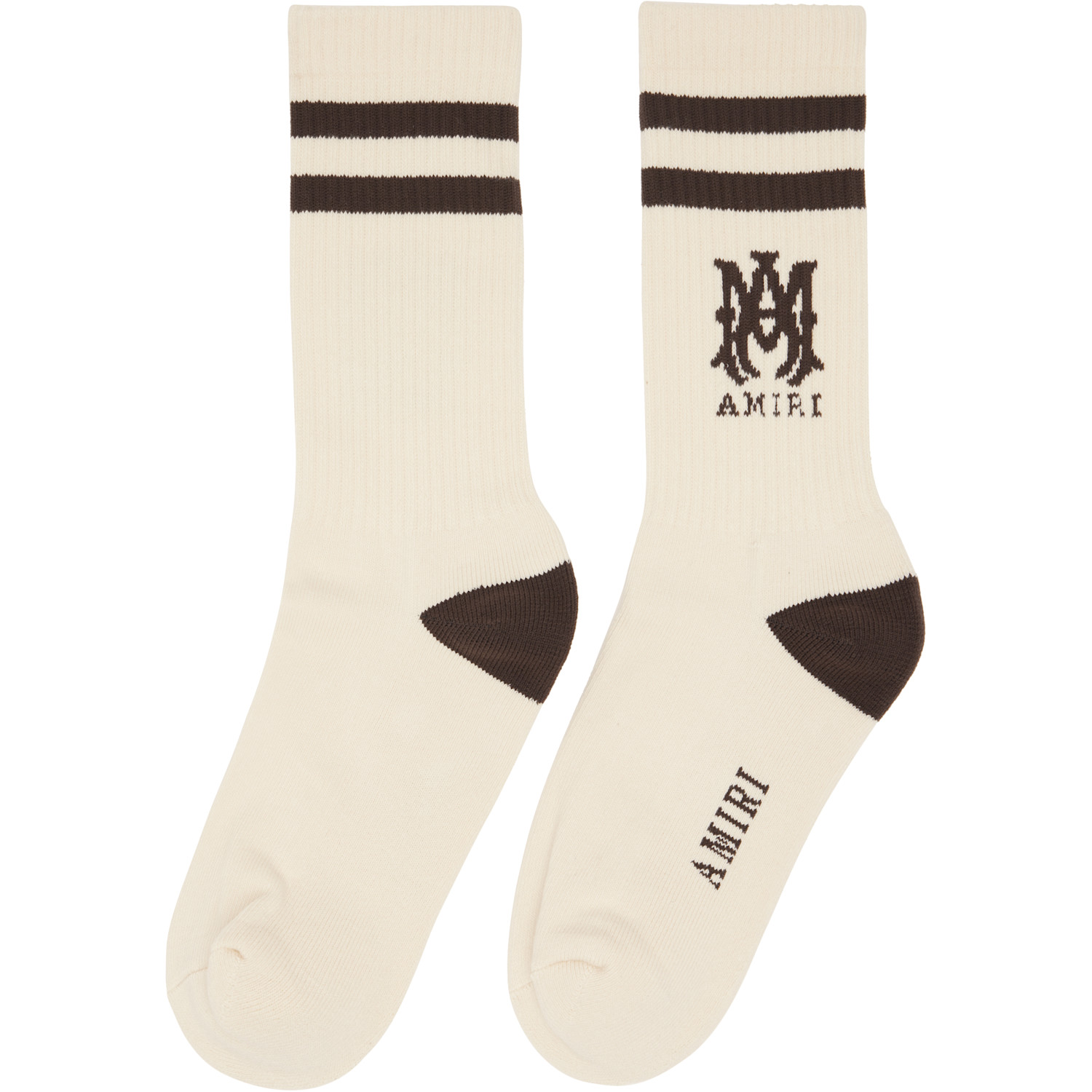  Amiri Off-white Ma Stripe Socks 