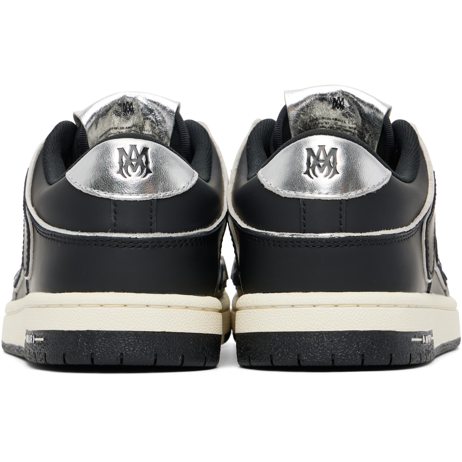  Amiri Black Skel Top Low Sneakers 
