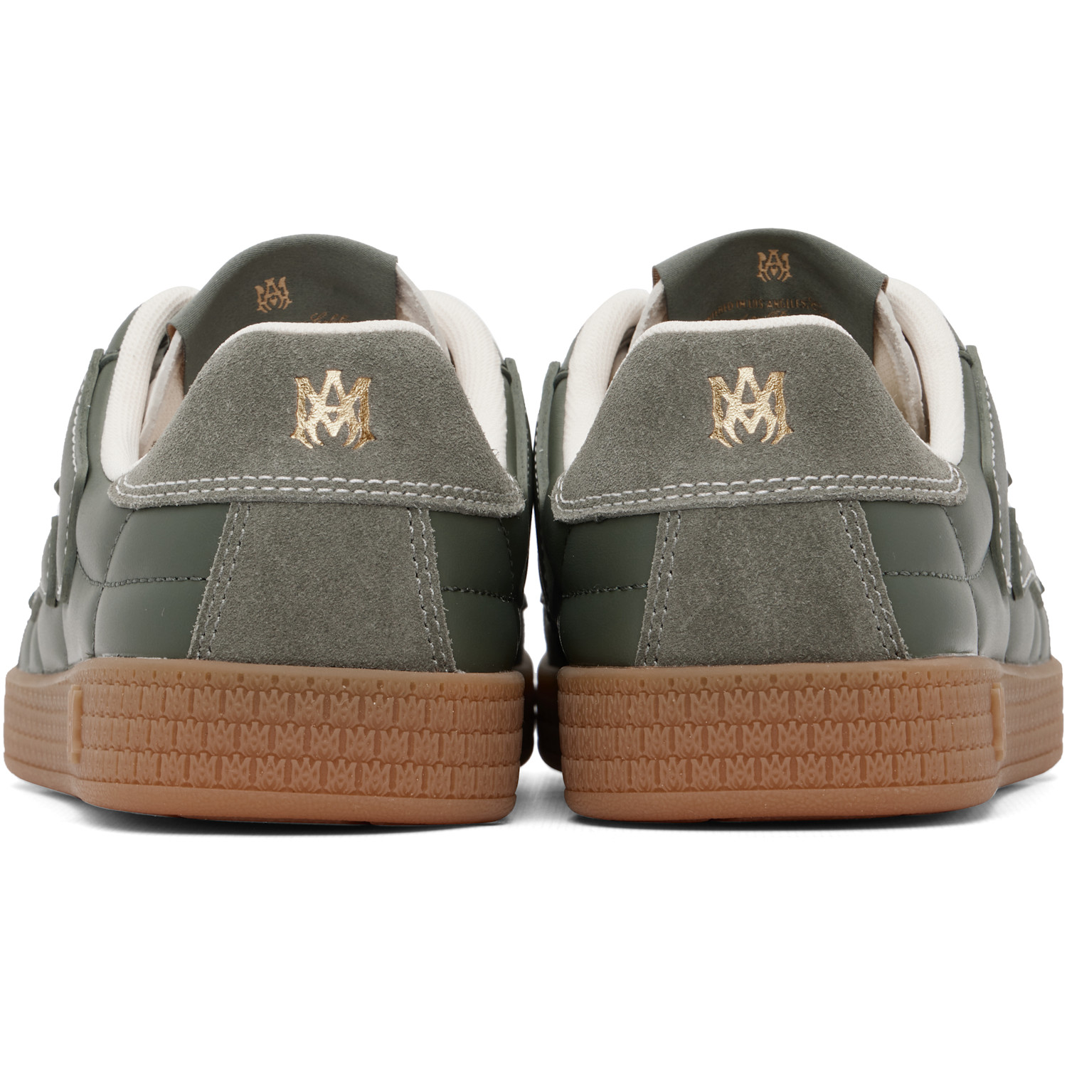  Amiri Green Pacific Football Sneakers 