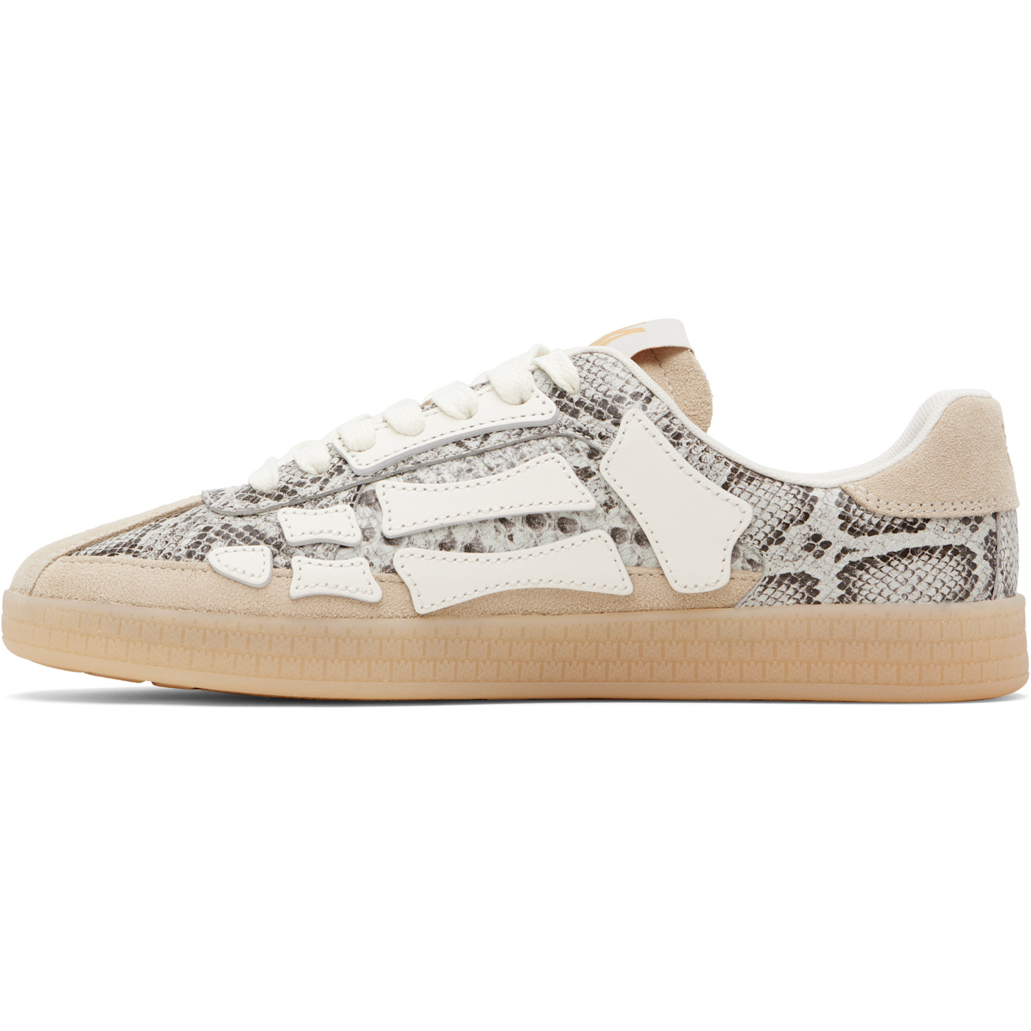  Amiri Gray & Beige Snake Pacific Bones 