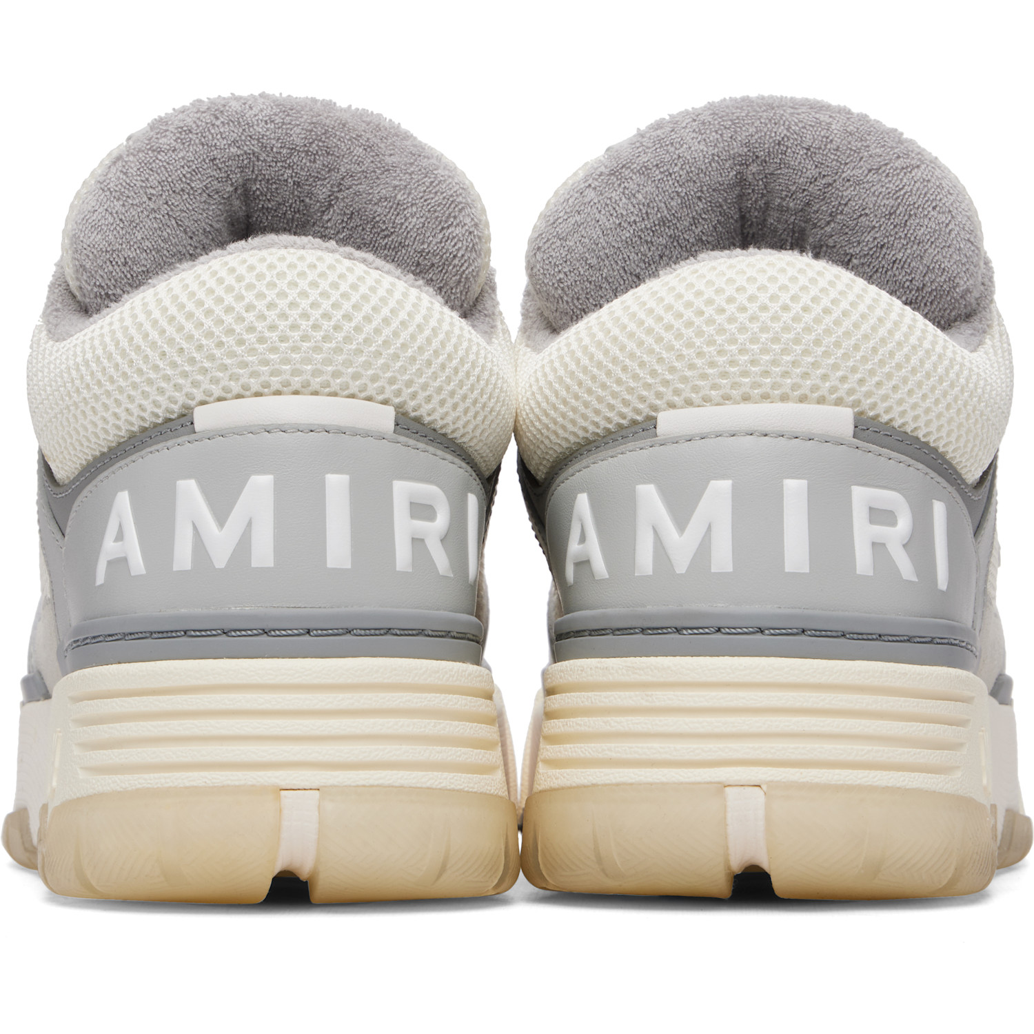  Amiri Off-white & Gray Ma-1 Sneakers 