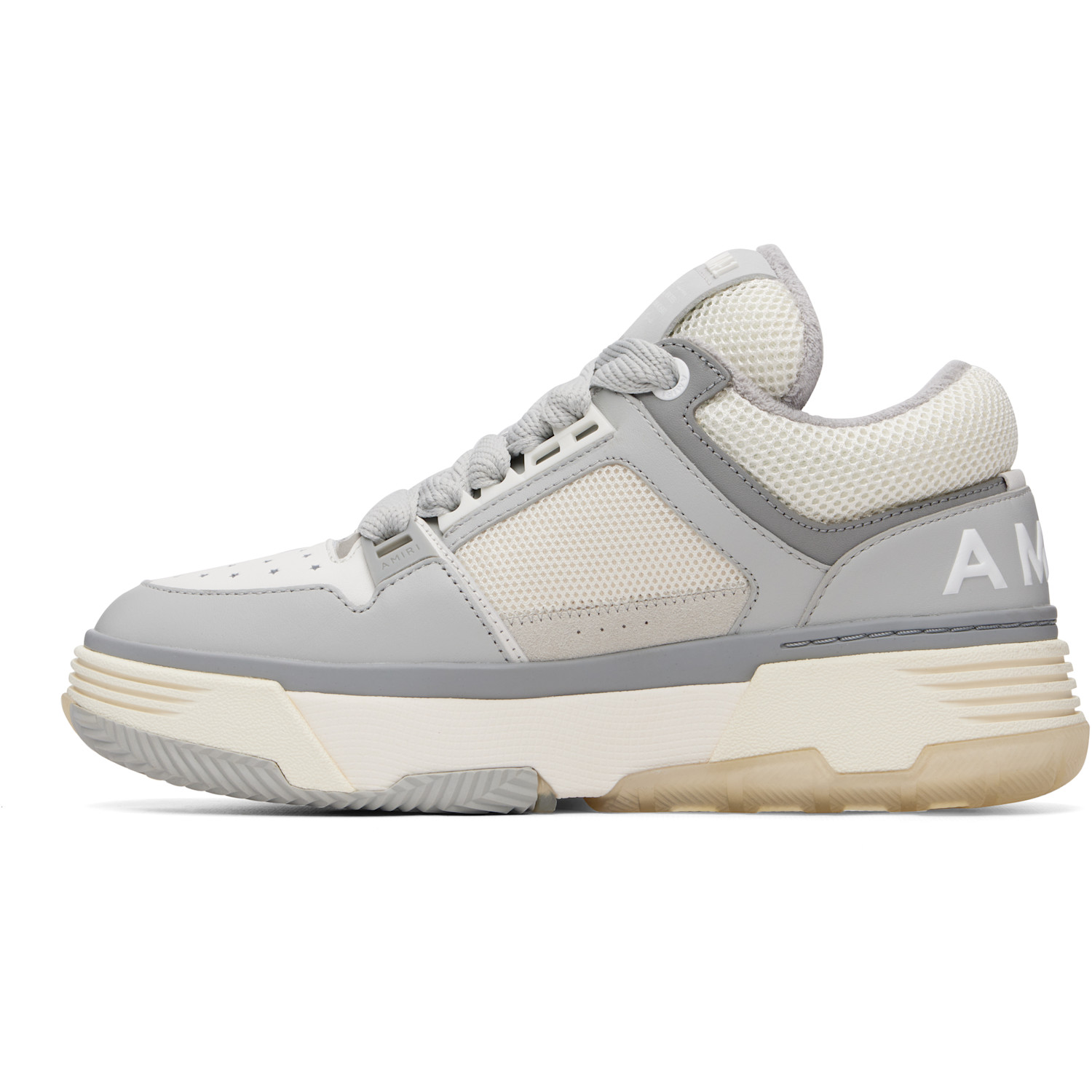  Amiri Off-white & Gray Ma-1 Sneakers 