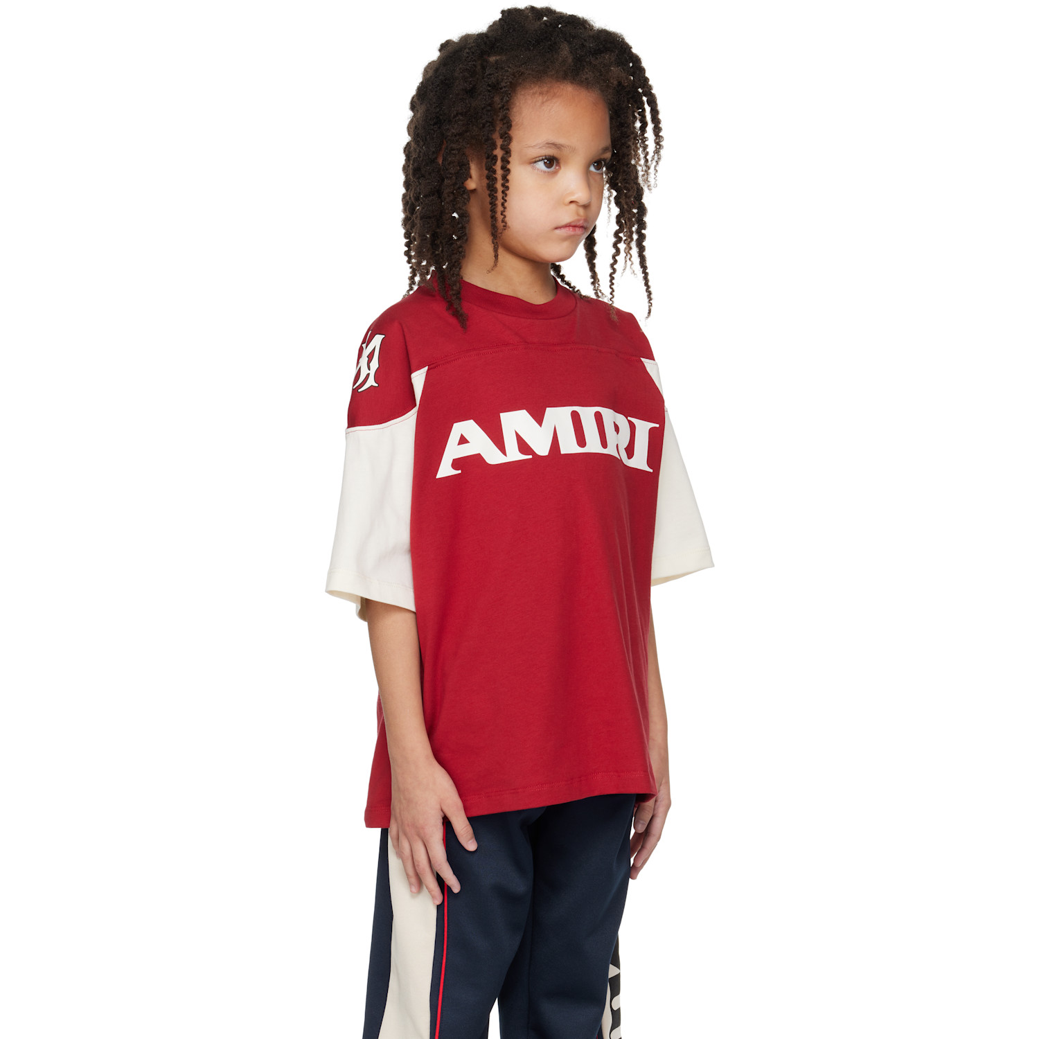  Amiri Kids Red 'amiri' Sport T-shirt 