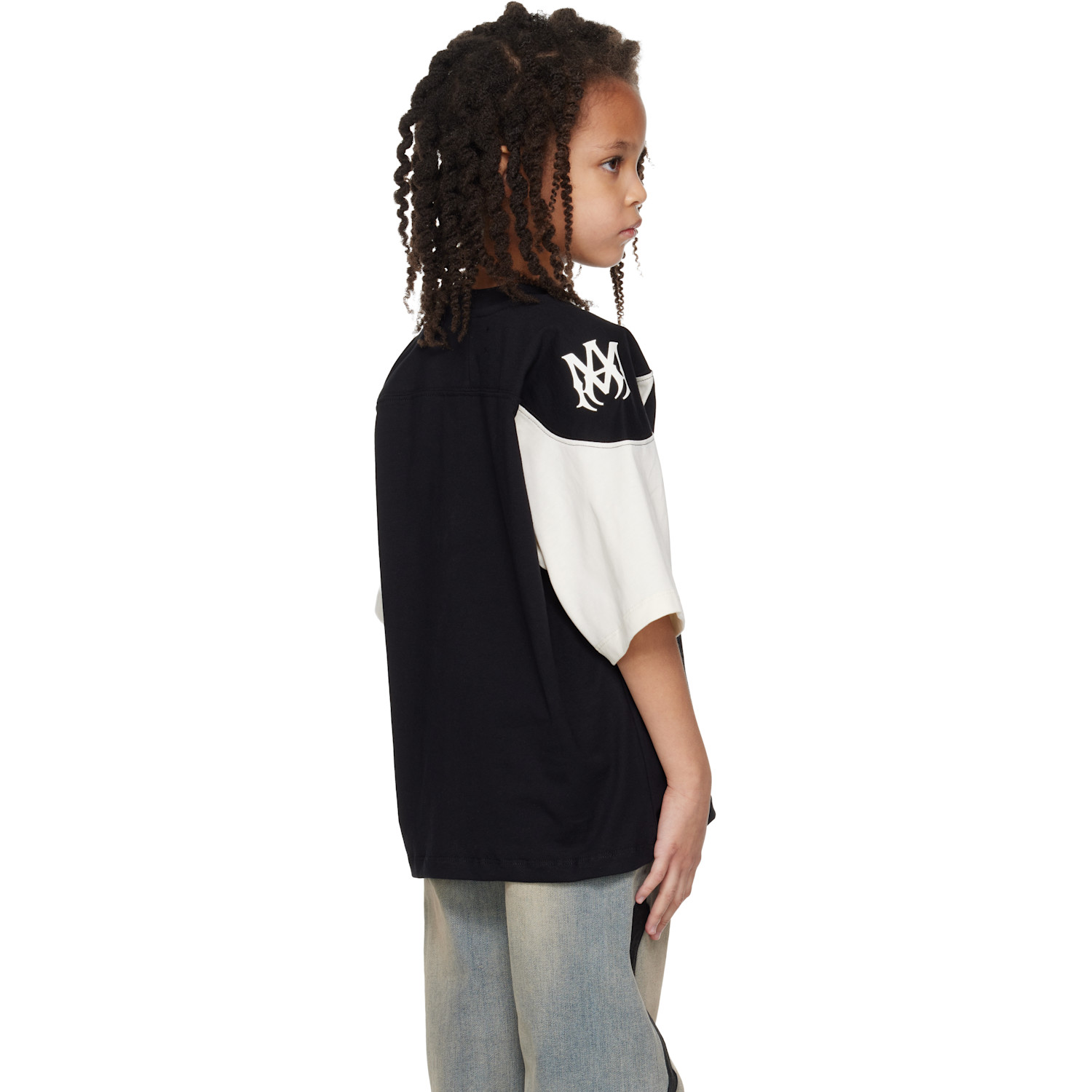  Amiri Kids Black 'amiri' Sport T-shirt 