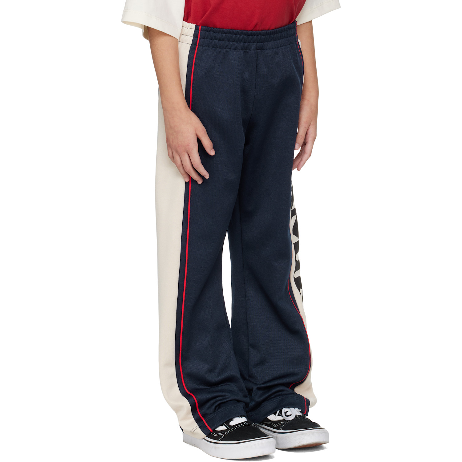  Amiri Kids Navy 'amiri' Sport Track Pants 