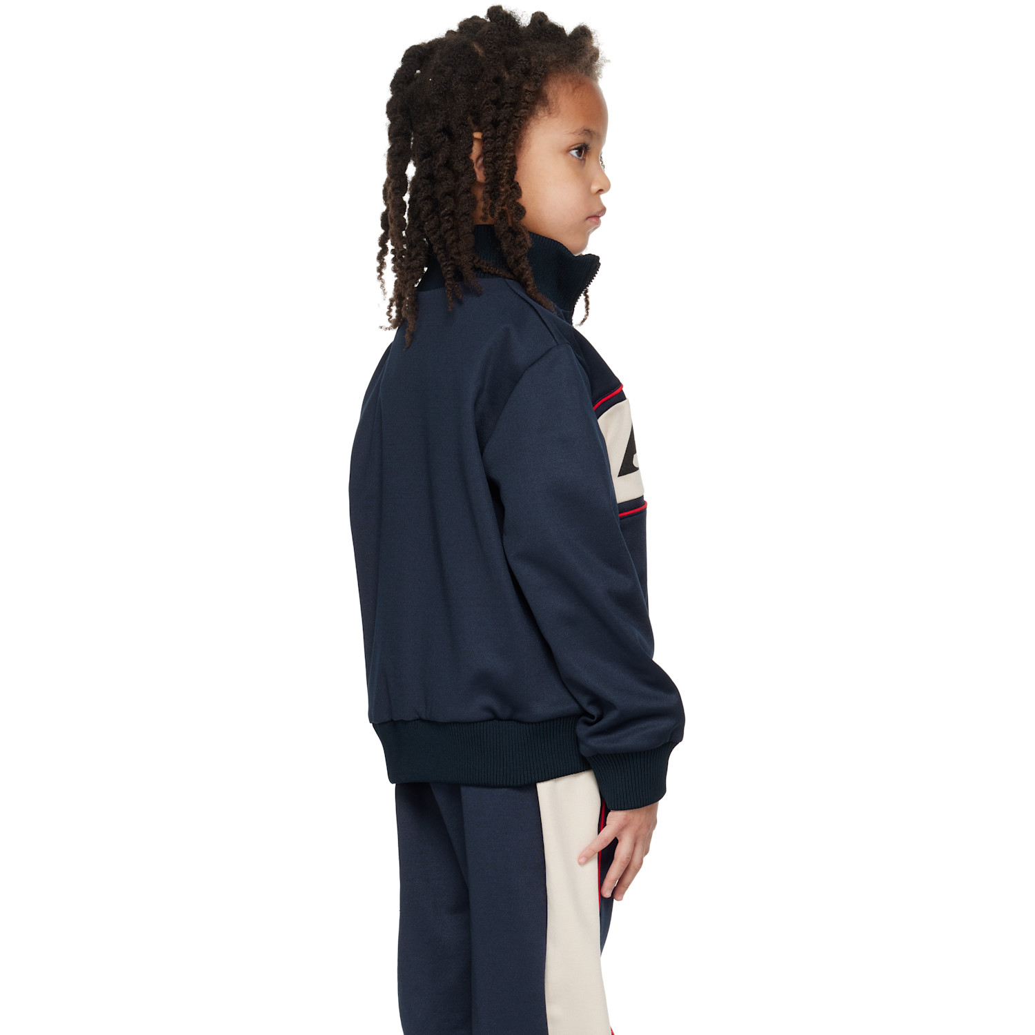  Amiri Kids Navy 'amiri' Sport Track Jacket 