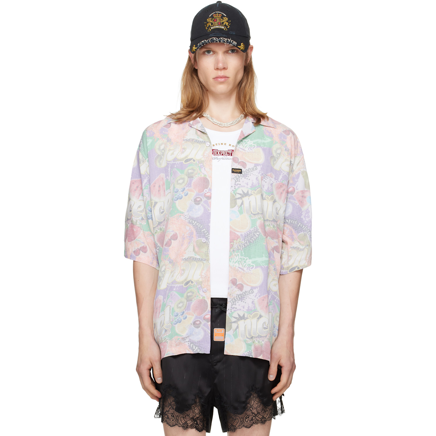 Martine Rose Multicolor Boxy Shirt