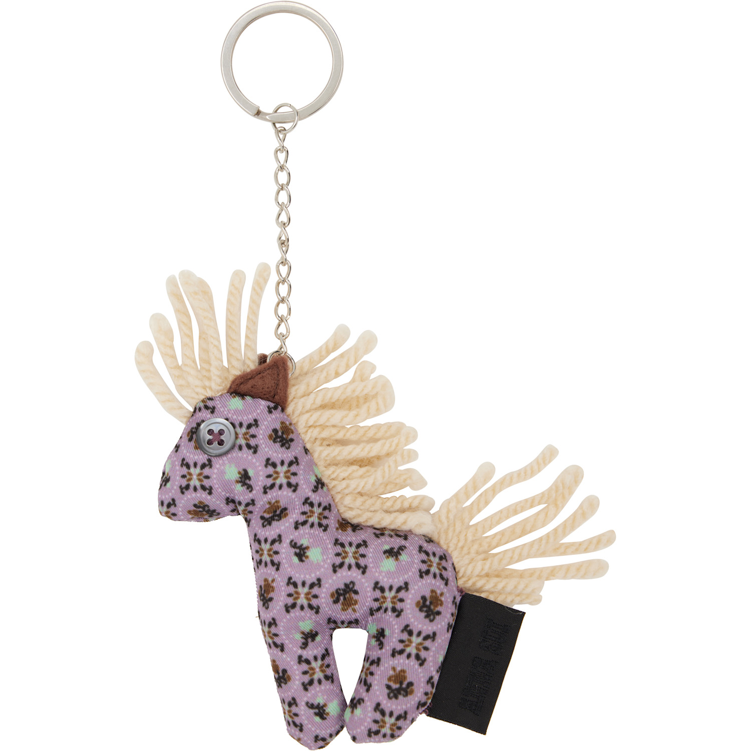  Anna Sui Purple Graphic Keychain 