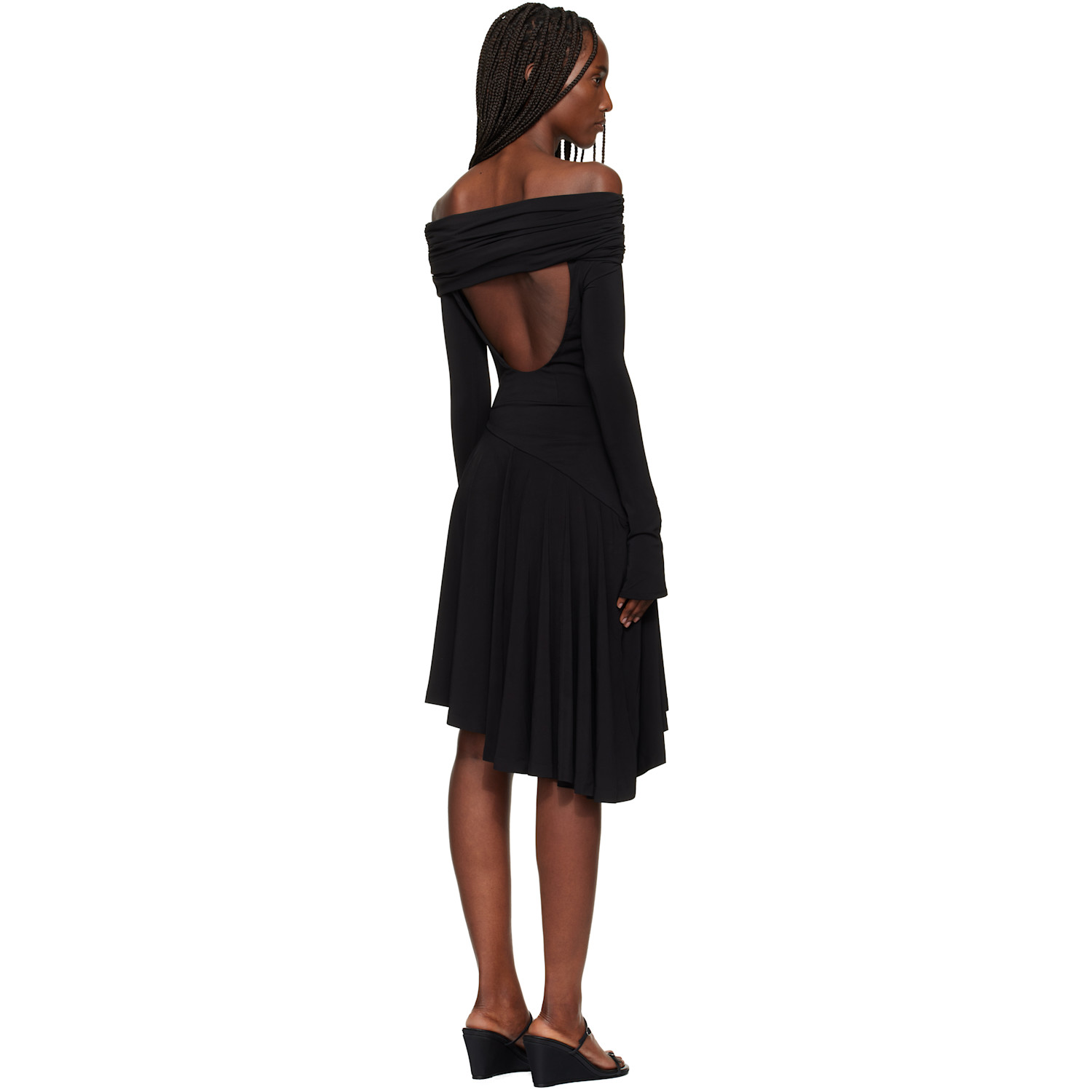  Guizio Black Lola Minidress 