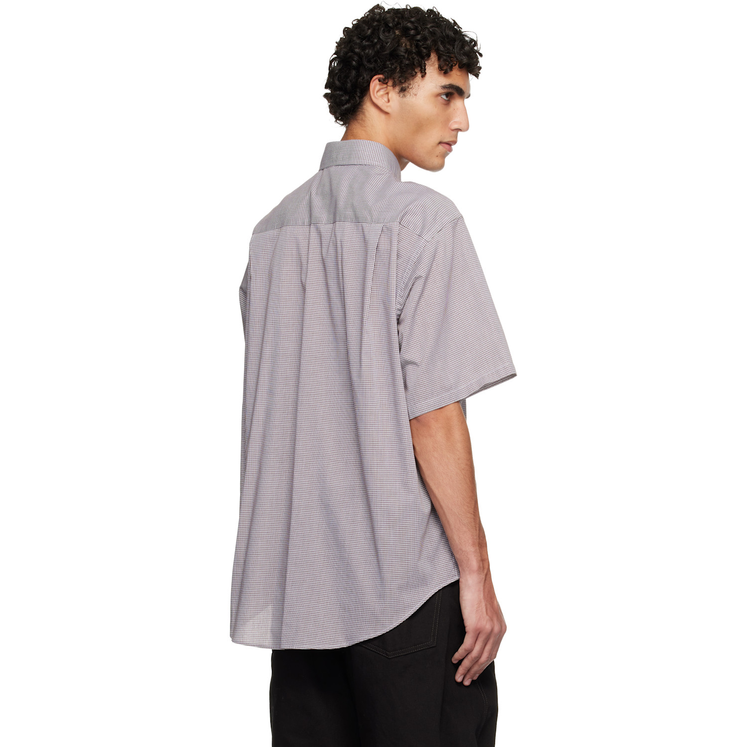  Hed Mayner Brown Short Sleeve Shirt 