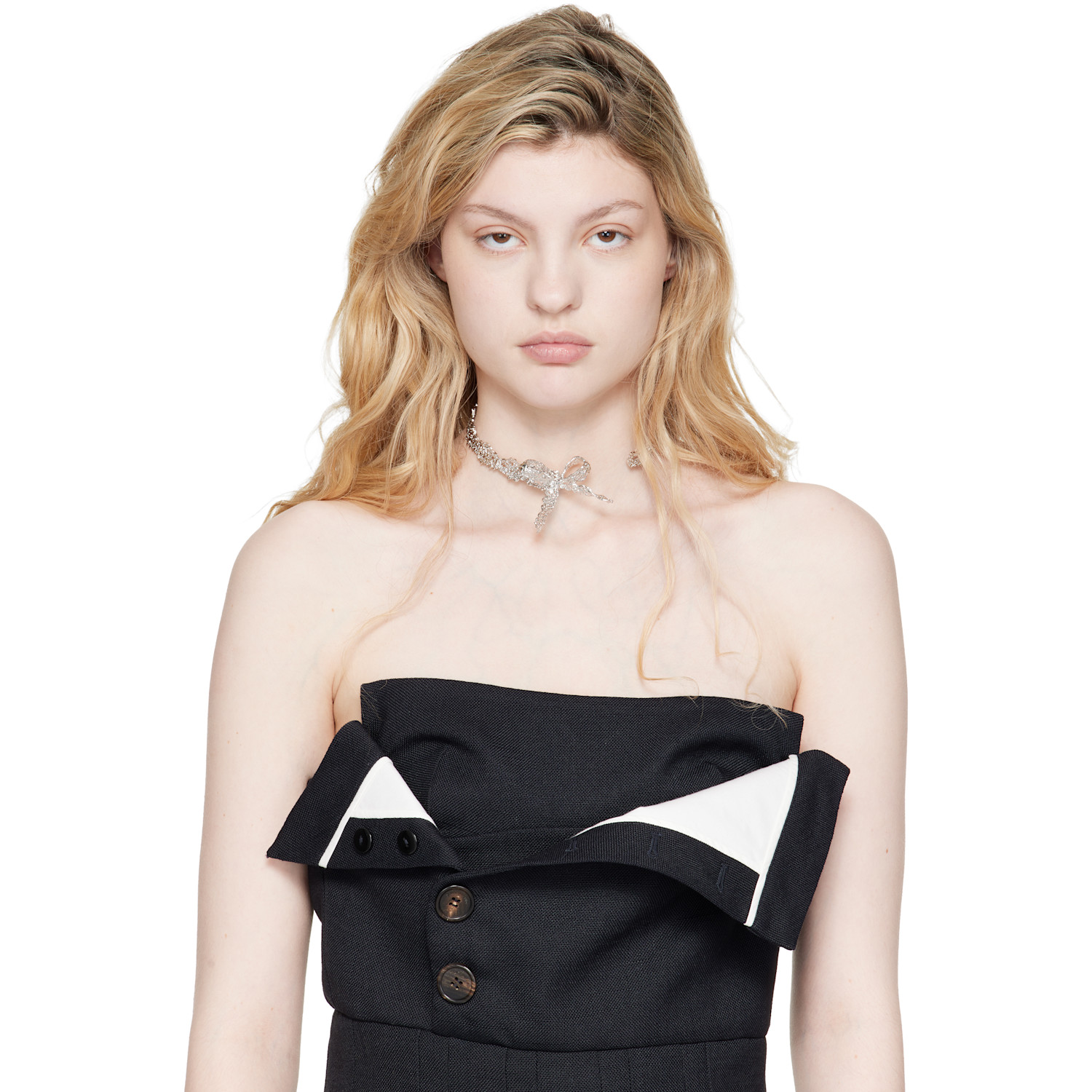  Shushu/tong Yvmin Edition Lace Bowknot Choker 