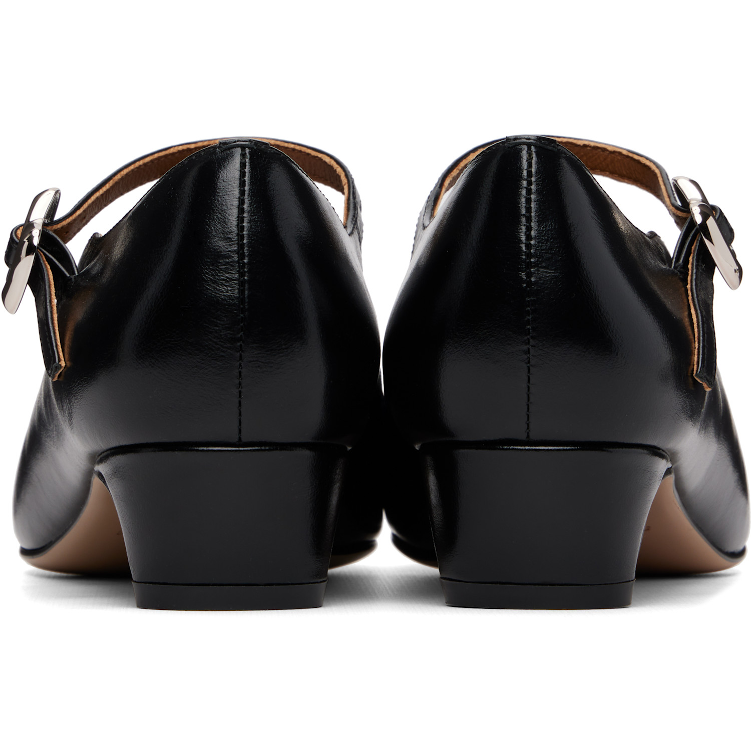  Shushu/tong Black Low-heel Mary Jane Heels 