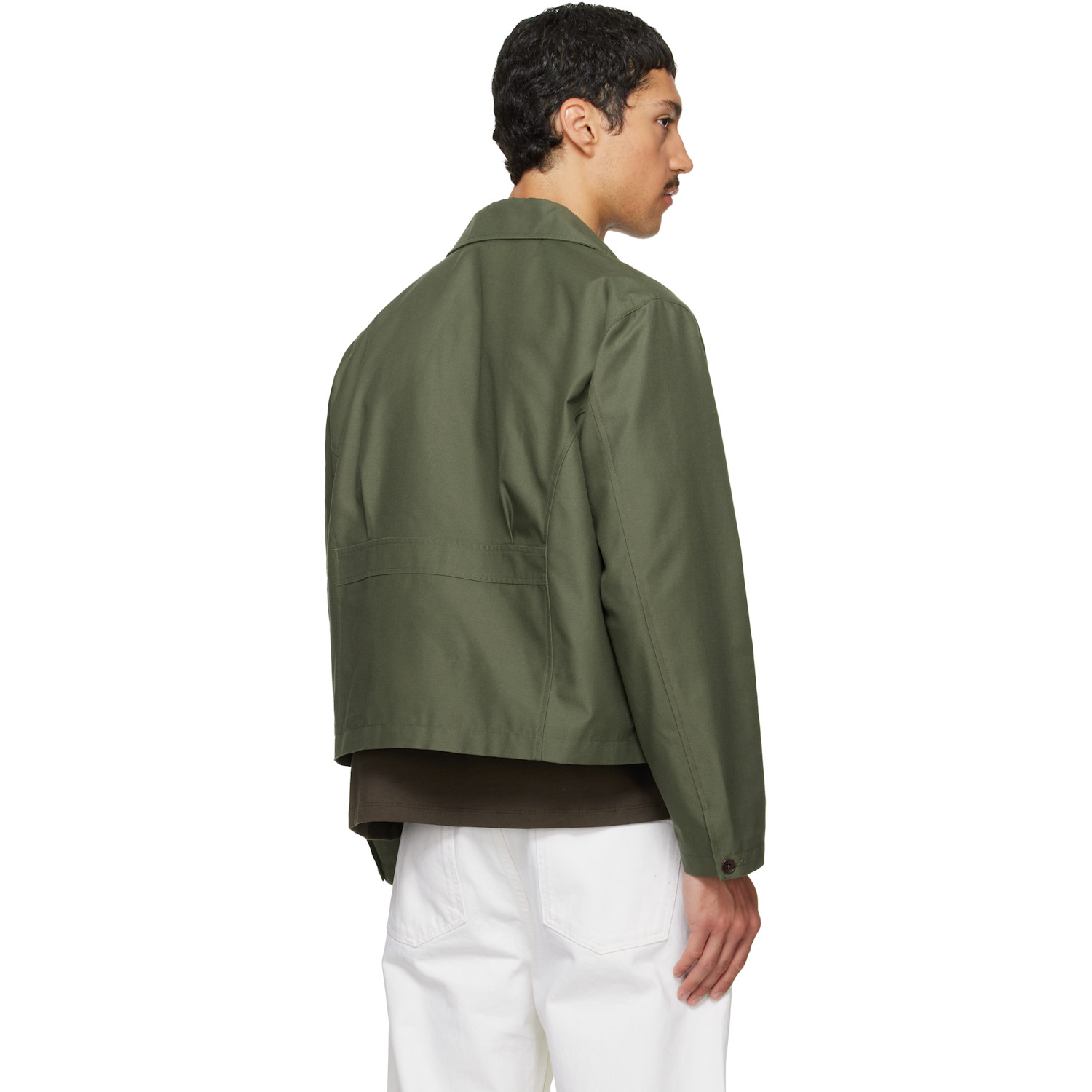  Second/layer Green Lucky Station Jacket 