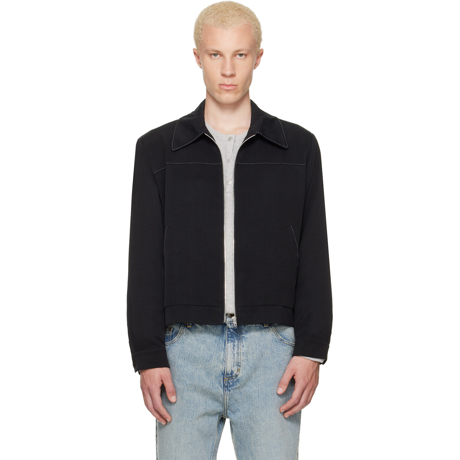 Second/Layer Black Herman Jacket