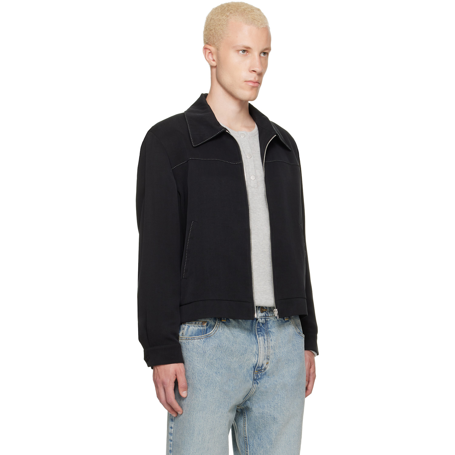  Second/layer Black Herman Jacket 