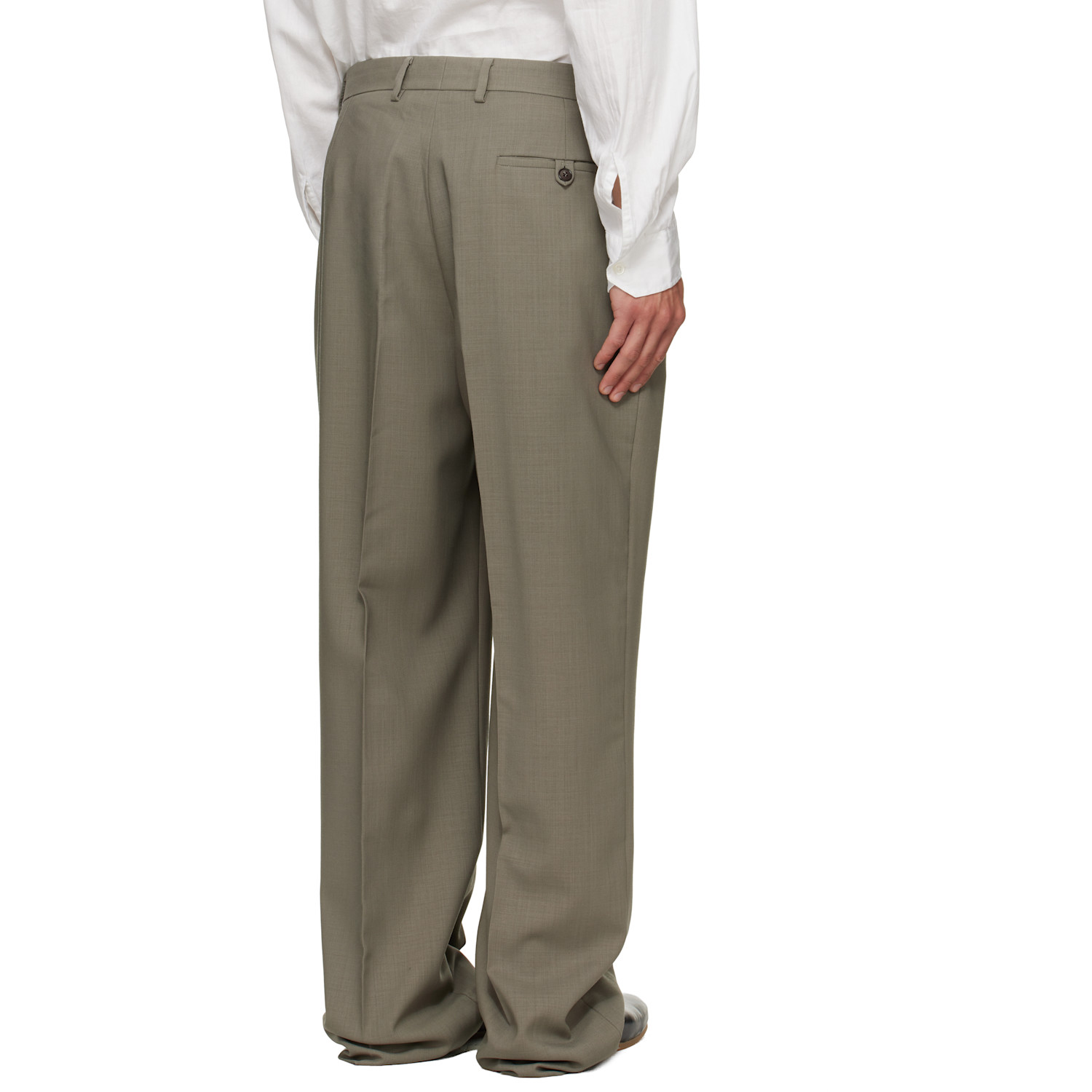 Second/layer Gray Tio Trousers 