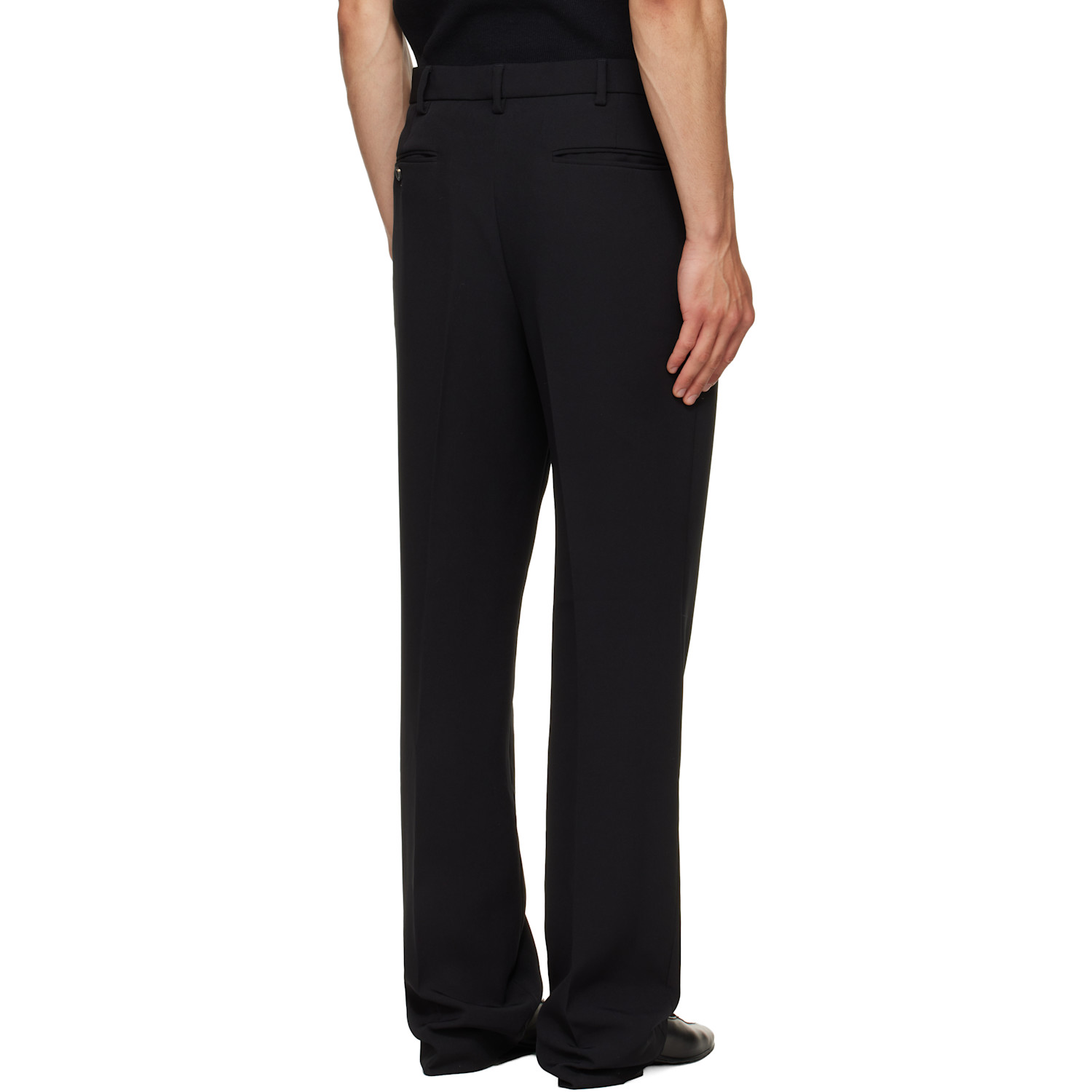 Second/layer Black 'el Niño' Slim Trousers 