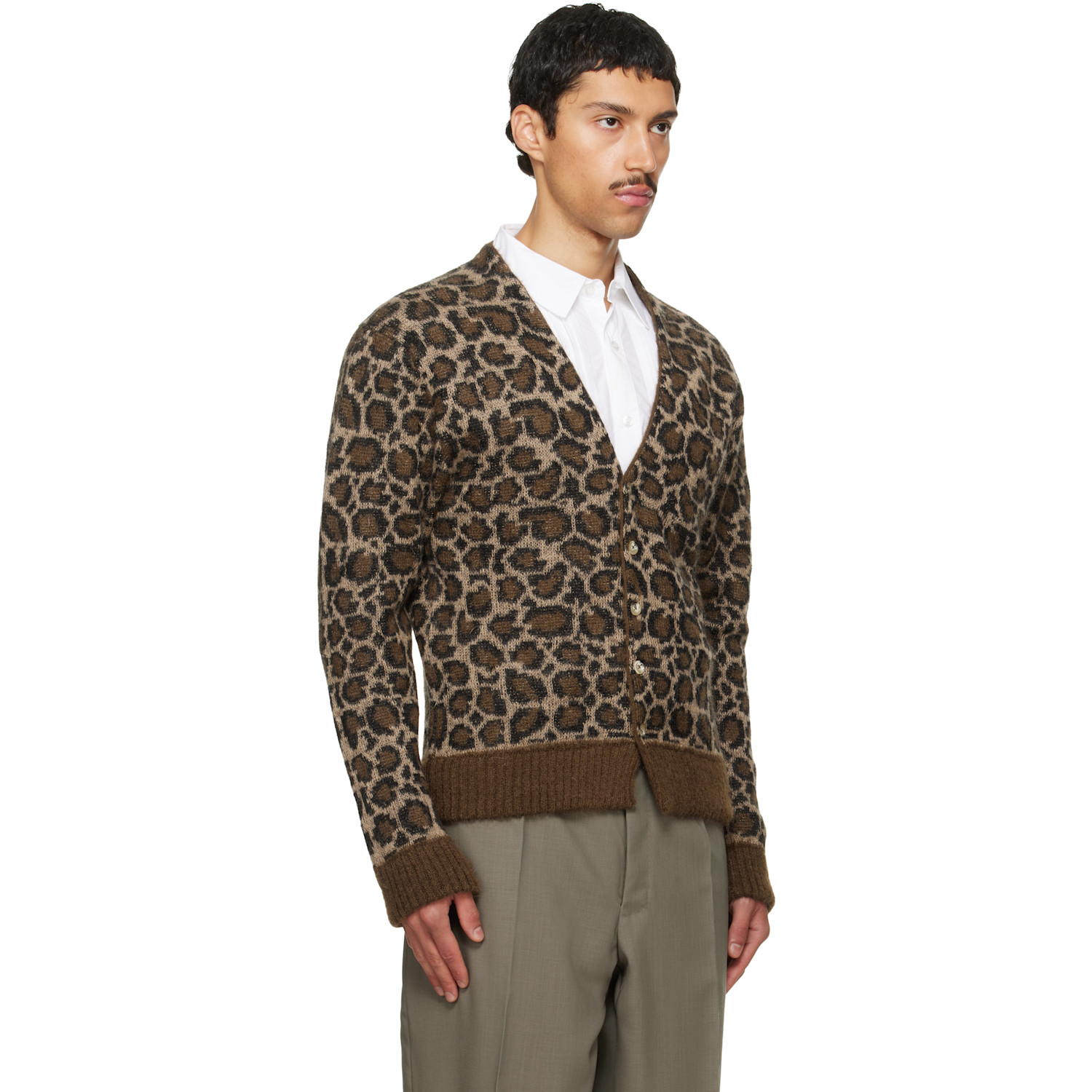 Second/layer Brown Chevy Cardigan 
