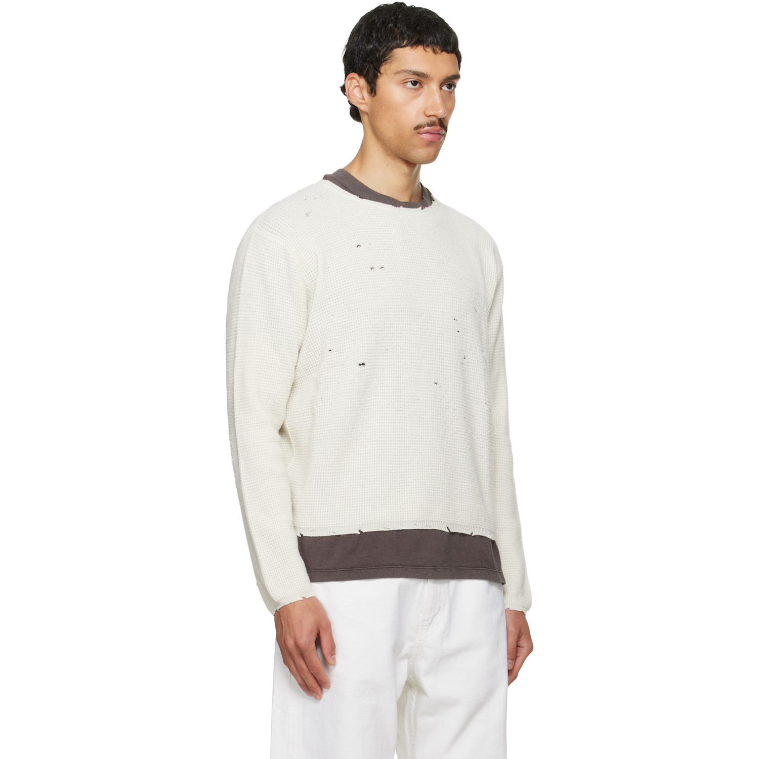  Second/layer Pull Friends Blanc Cassé 