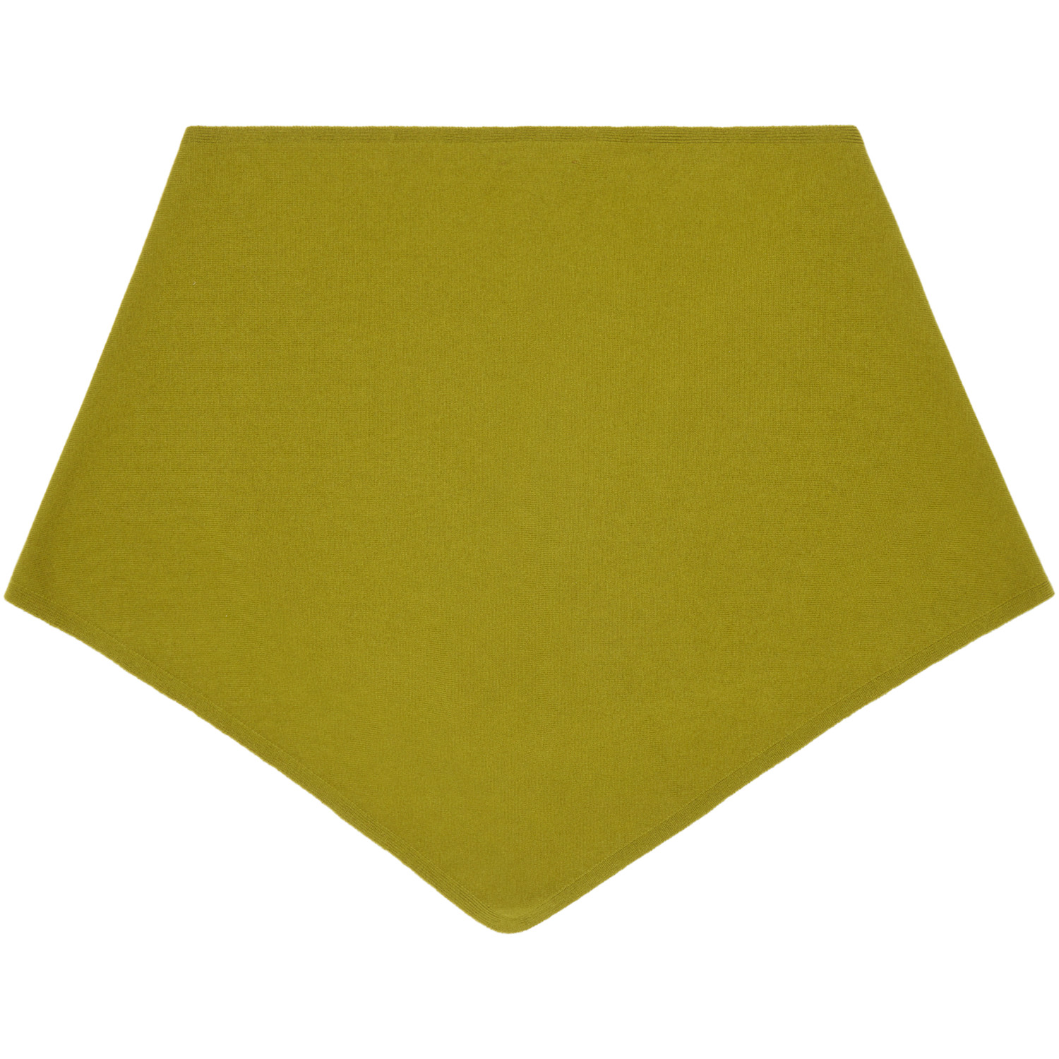  Cordera Green Merino Wool Bandana Scarf 