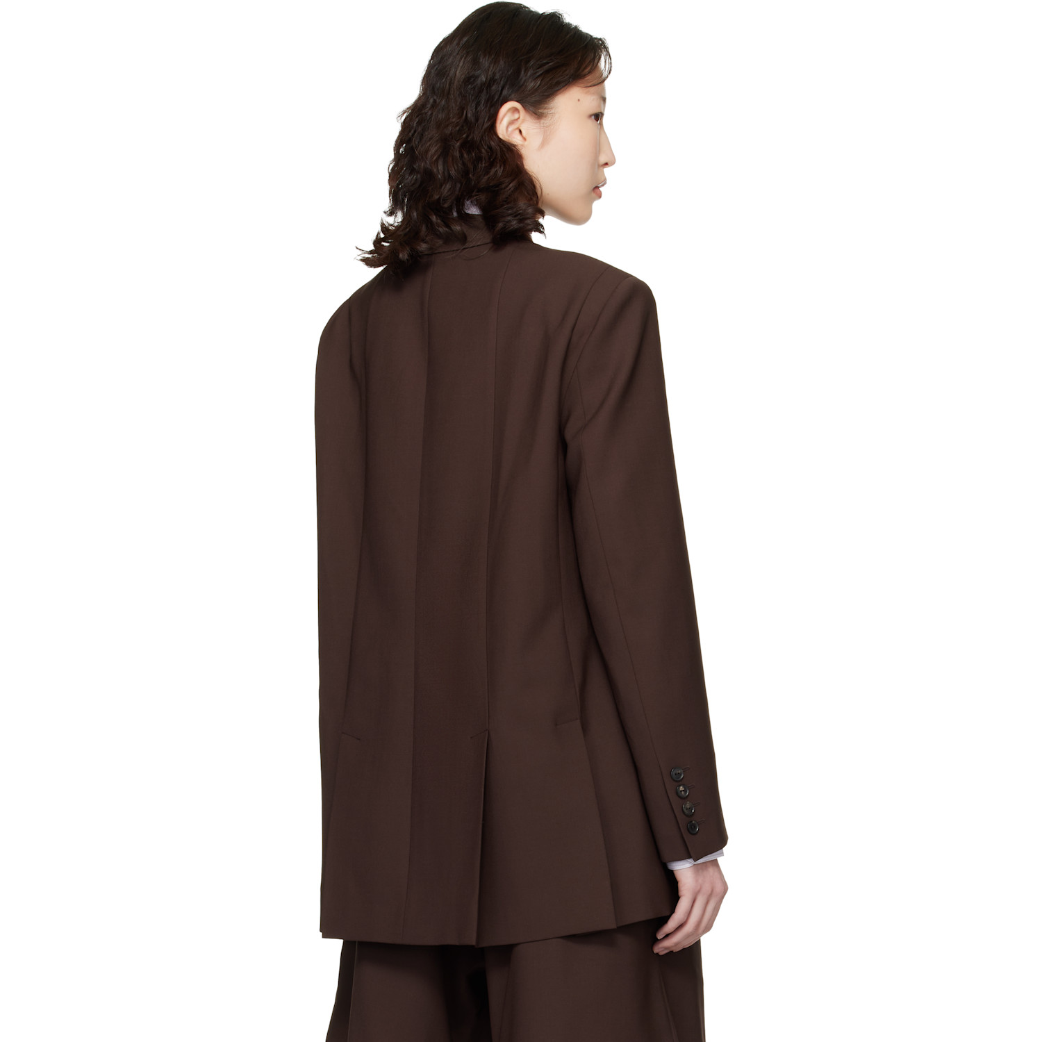  Cordera Brown Tailored Blazer 