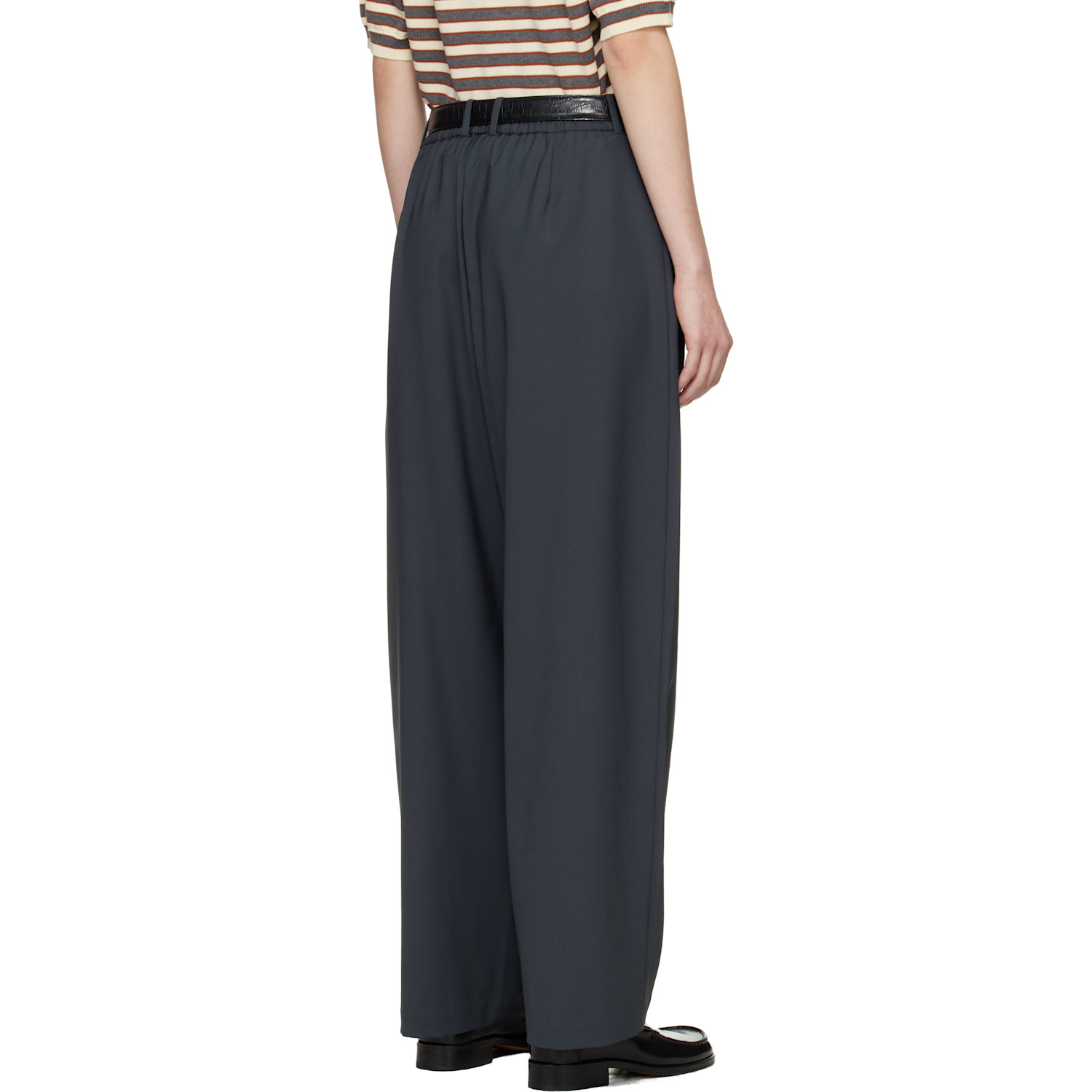 Cordera Gray Tailored Masculine Trousers 