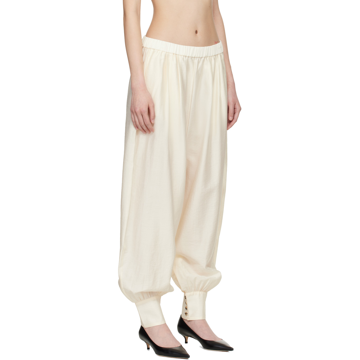  Cordera Off-white Sarouel Trousers 