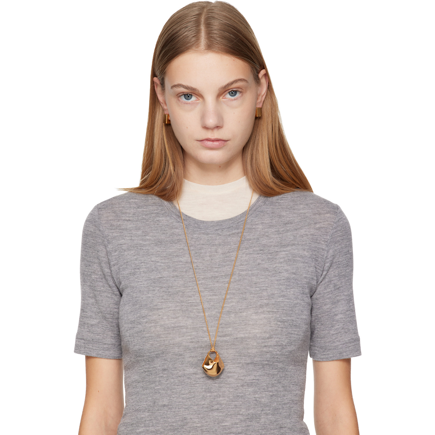  Khaite Small Empire Earrings 