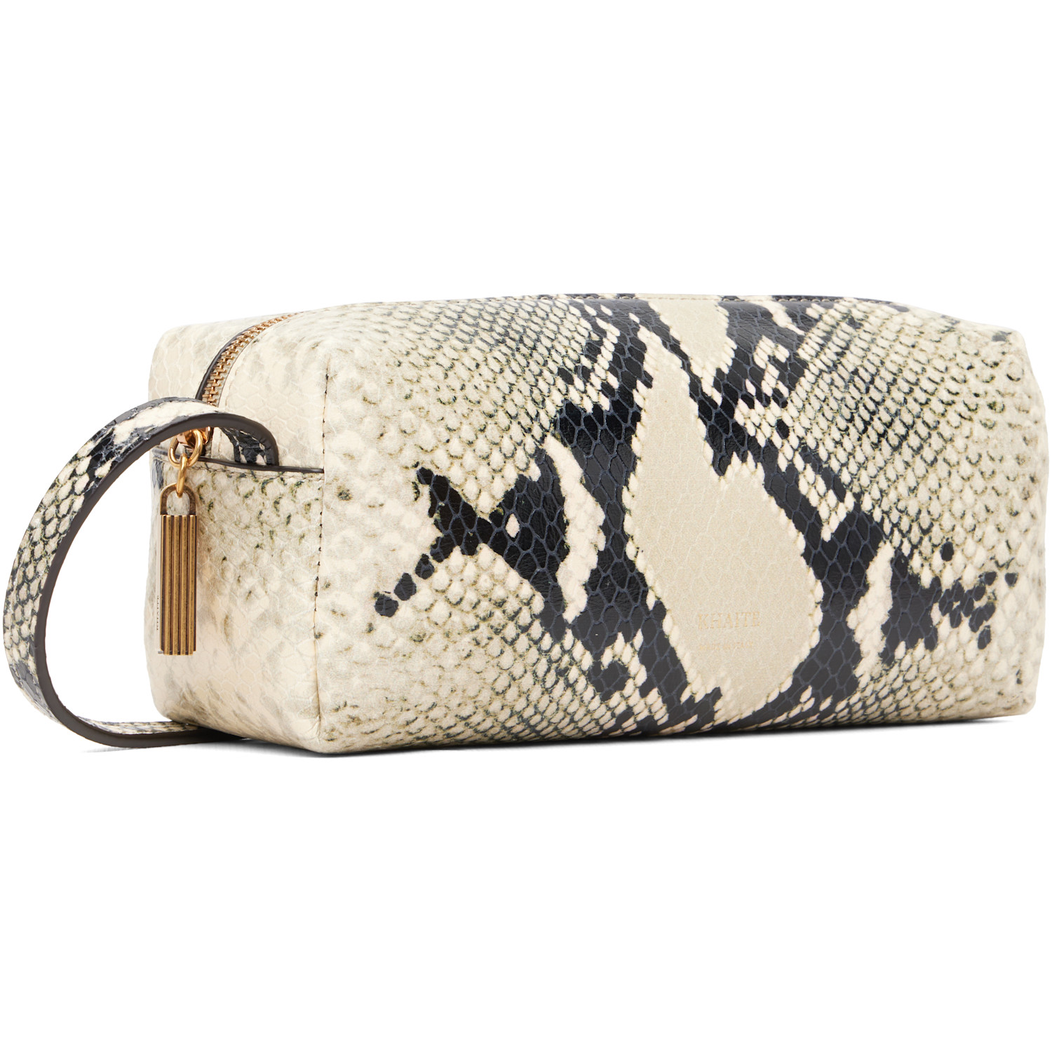 Khaite Off-white & Black Mini Kye Crossbody Bag 