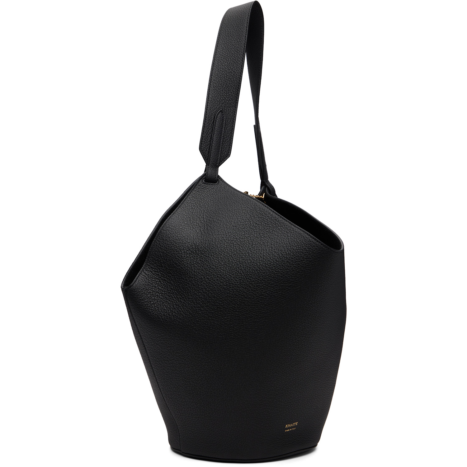  Khaite Black Small Lotus Tote 