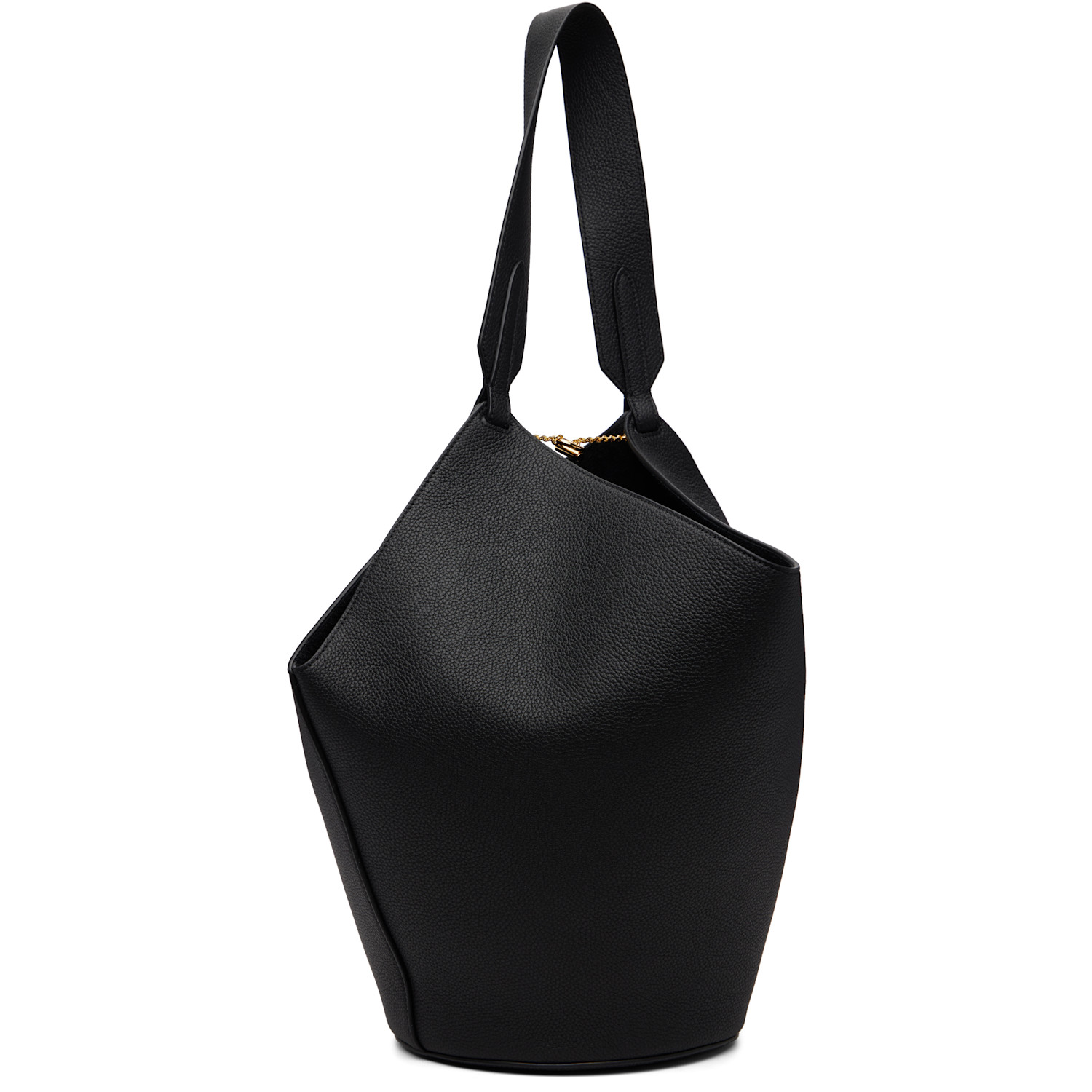  Khaite Black Small Lotus Tote 