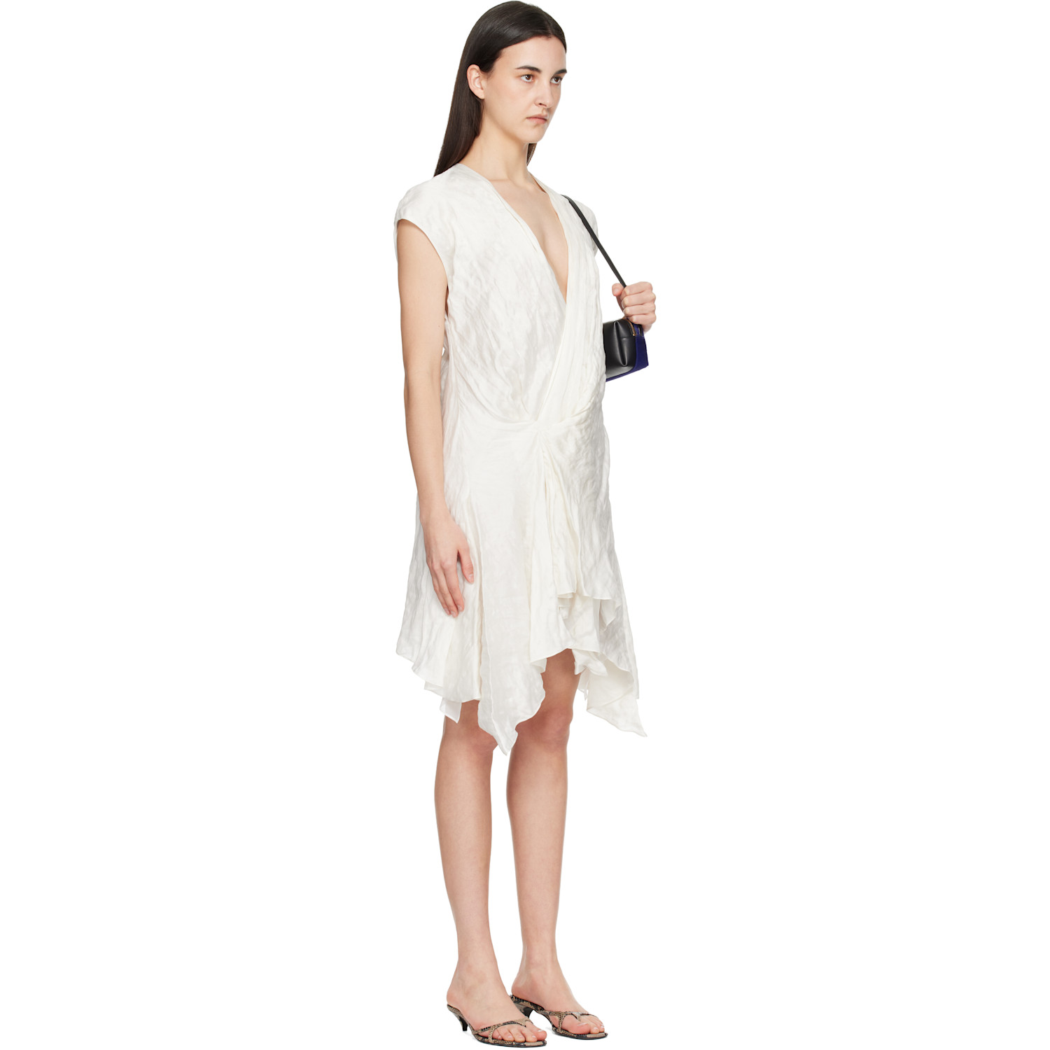  Khaite Off-white Merith Midi Dress 