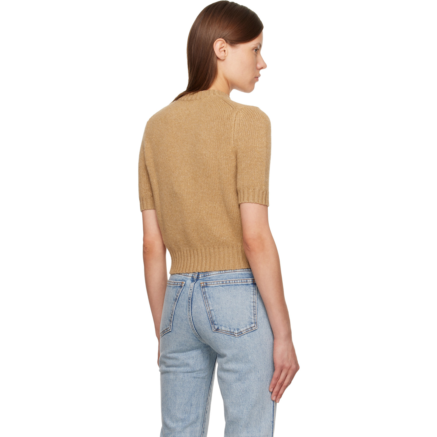  Khaite Beige Nora Cardigan 