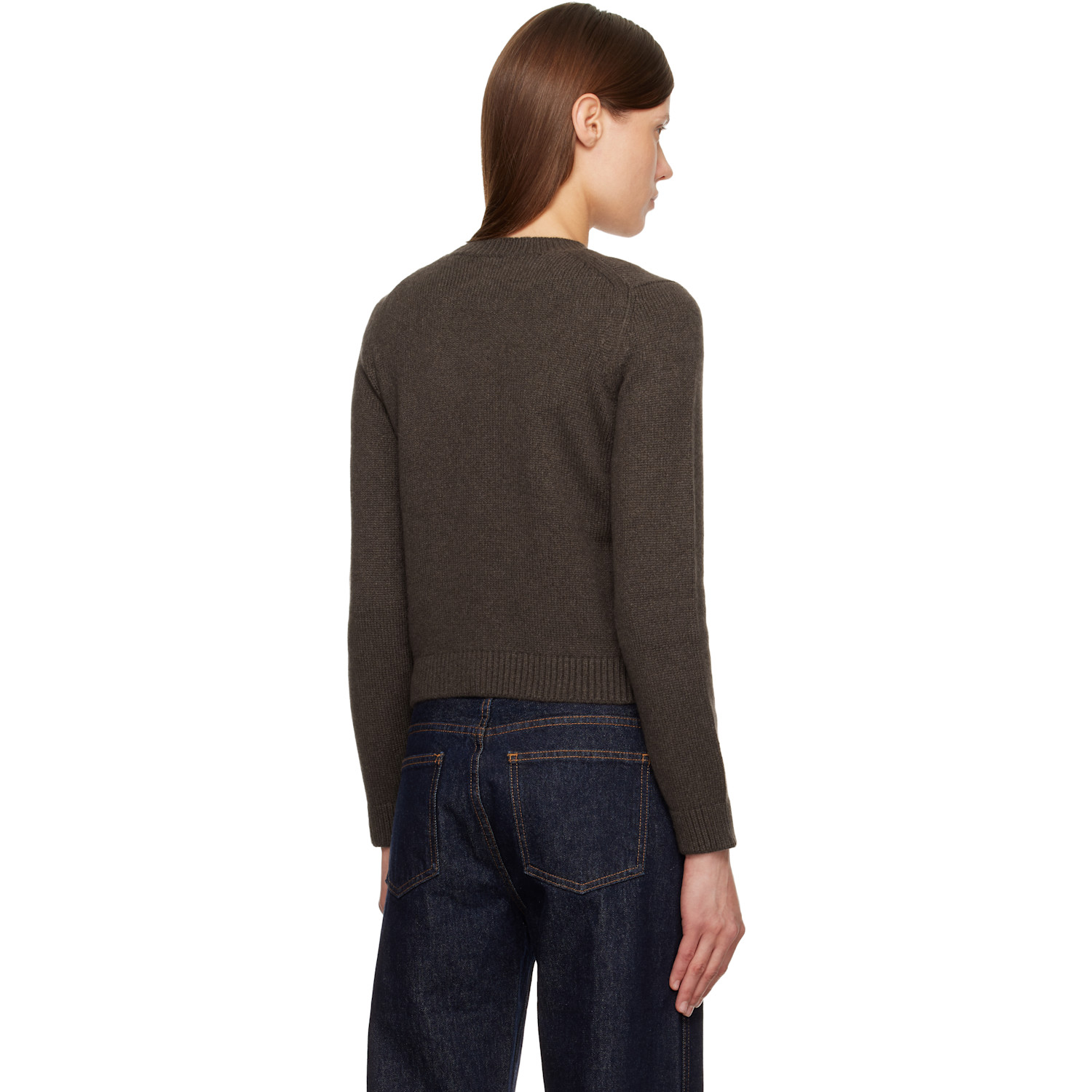  Khaite Brown Leta Sweater 