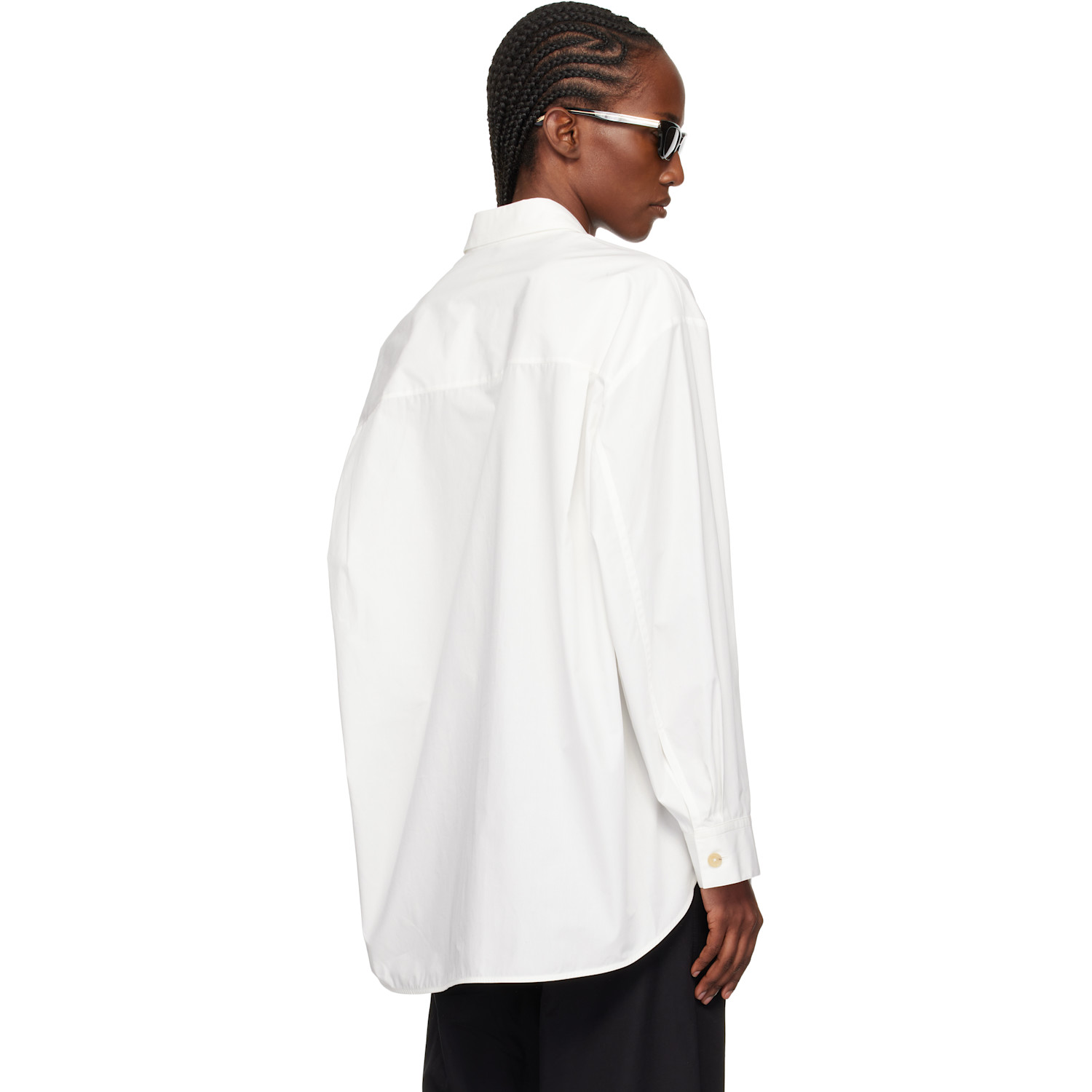  Khaite White Goya Shirt 