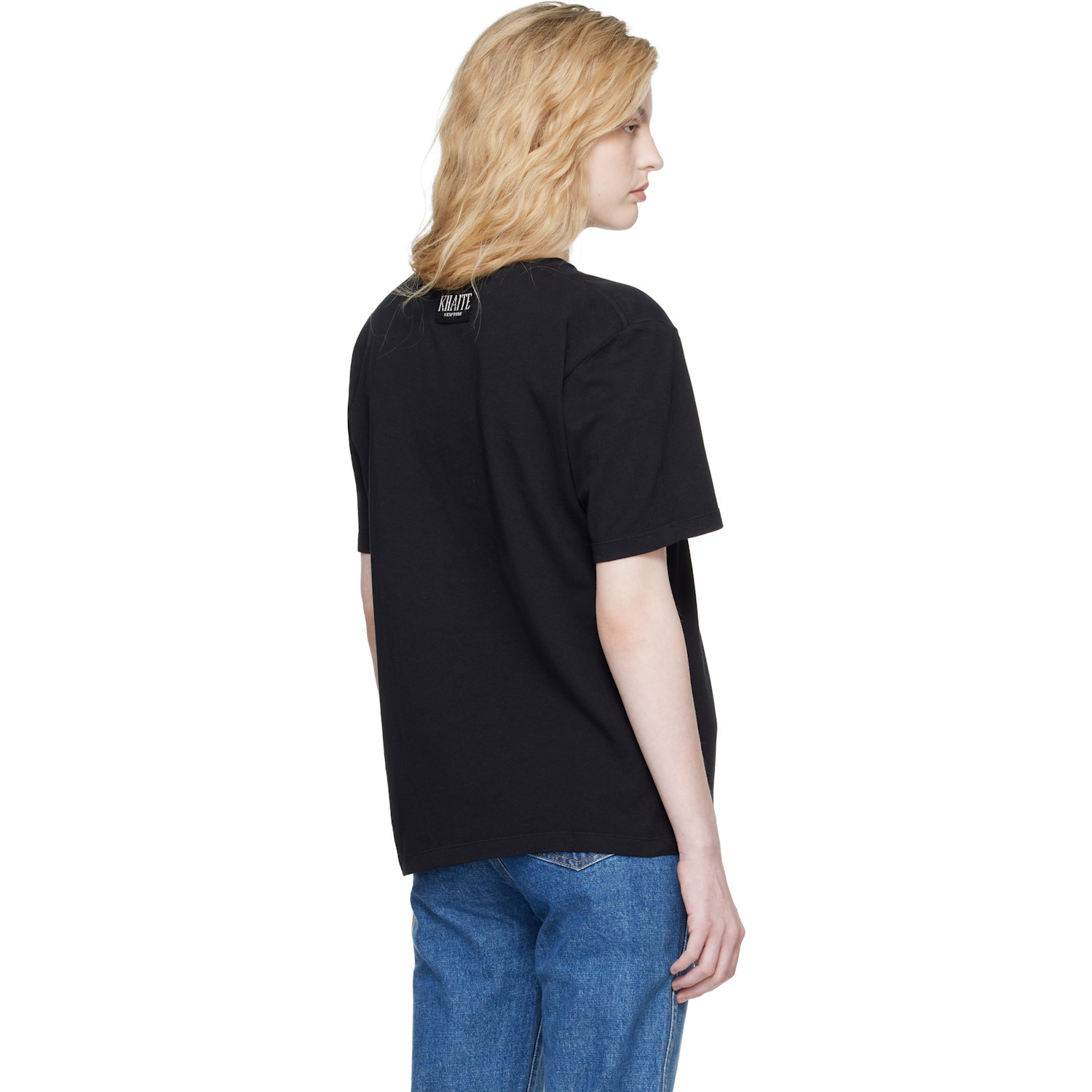  Khaite Black Mae T-shirt 