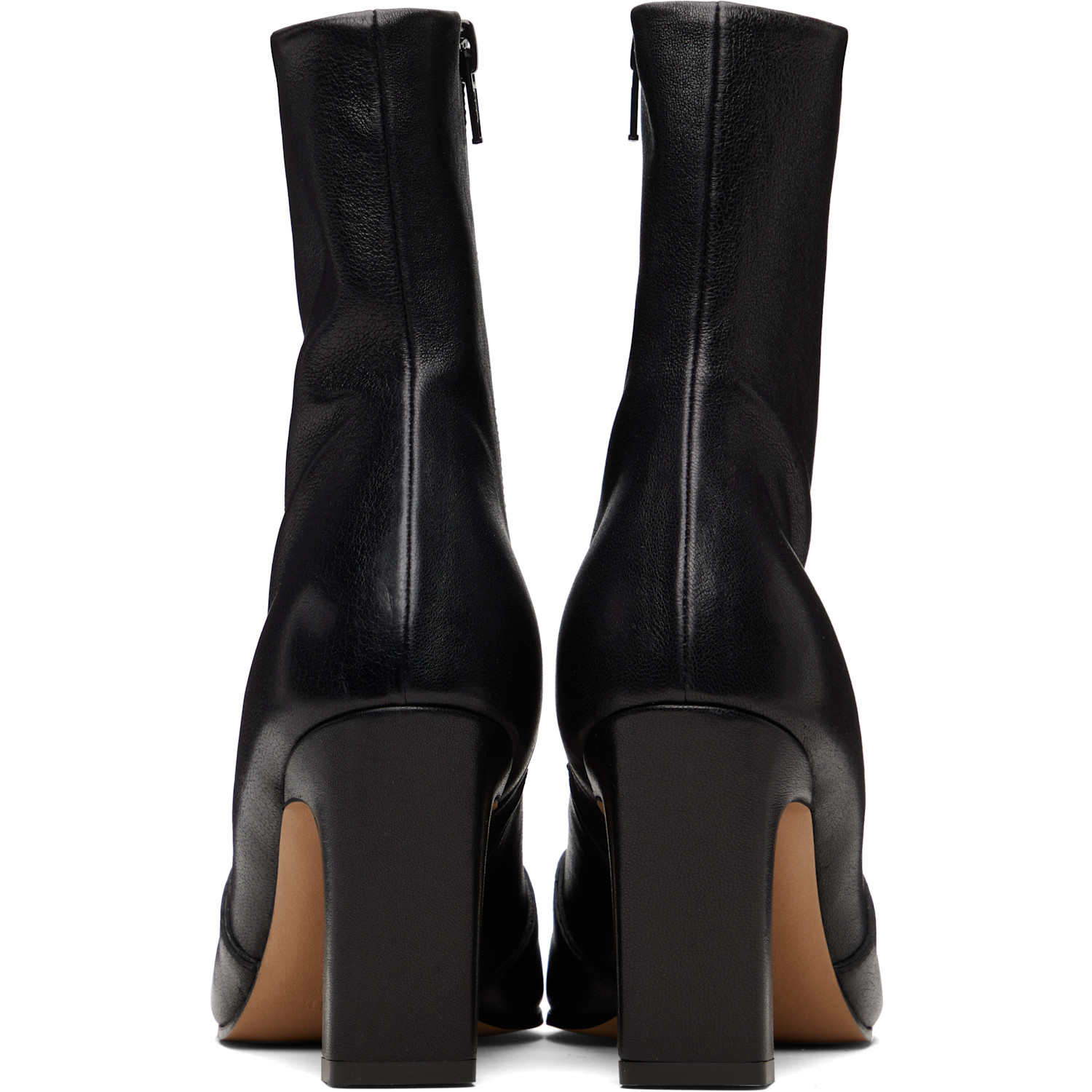  Khaite Black Nevada Stretch High Boots 