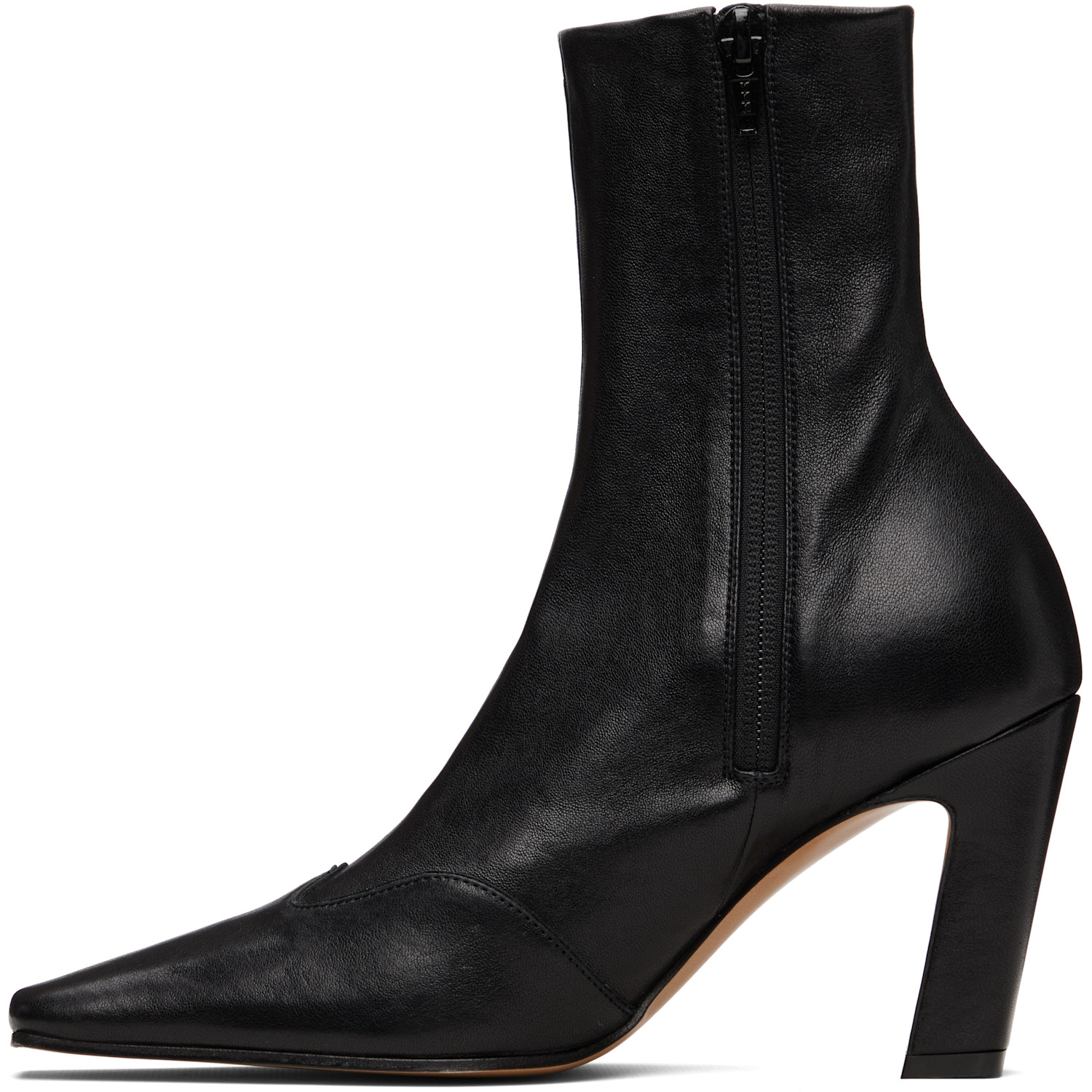  Khaite Black Nevada Stretch High Boots 