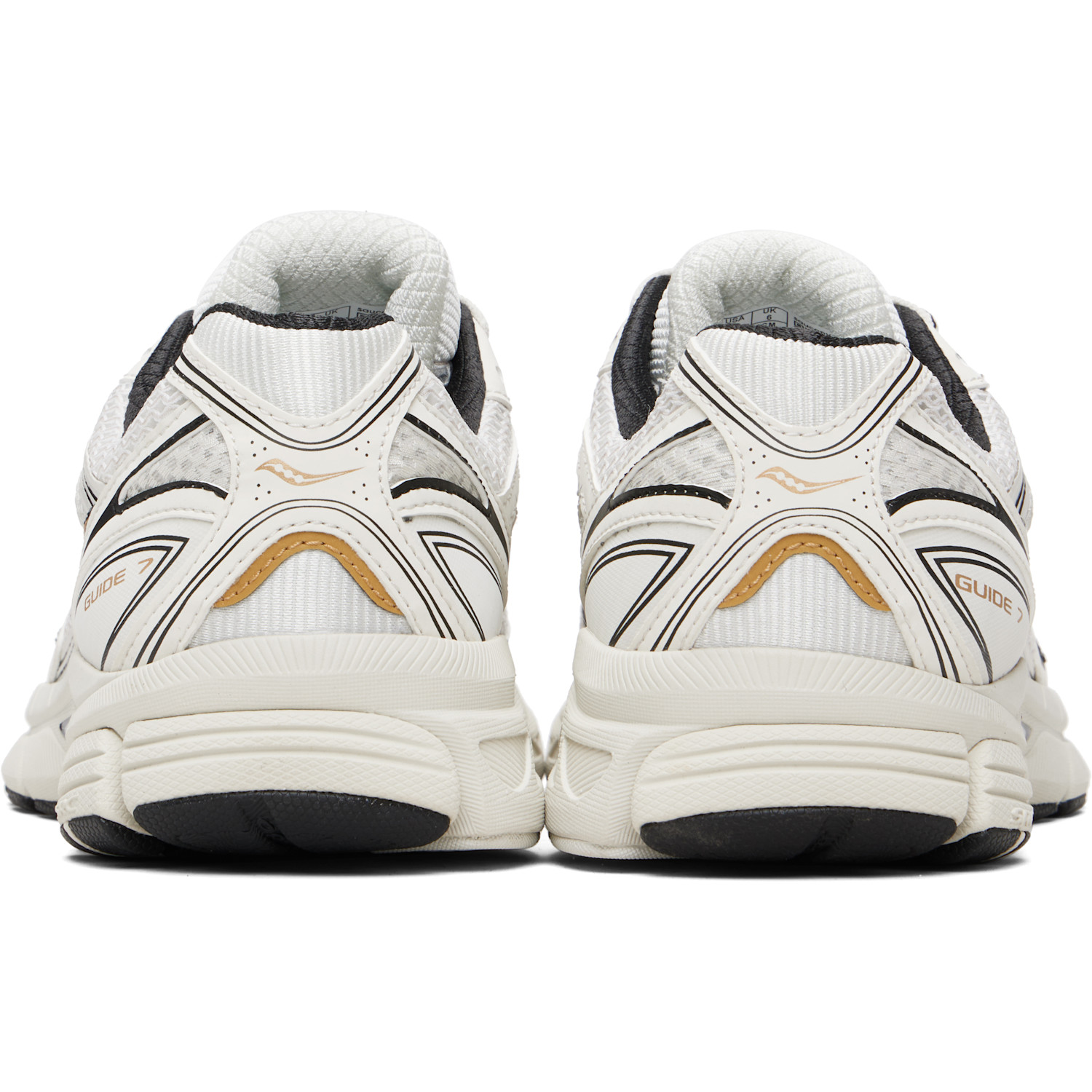  Saucony White Progrid Guide 7 Sneakers 