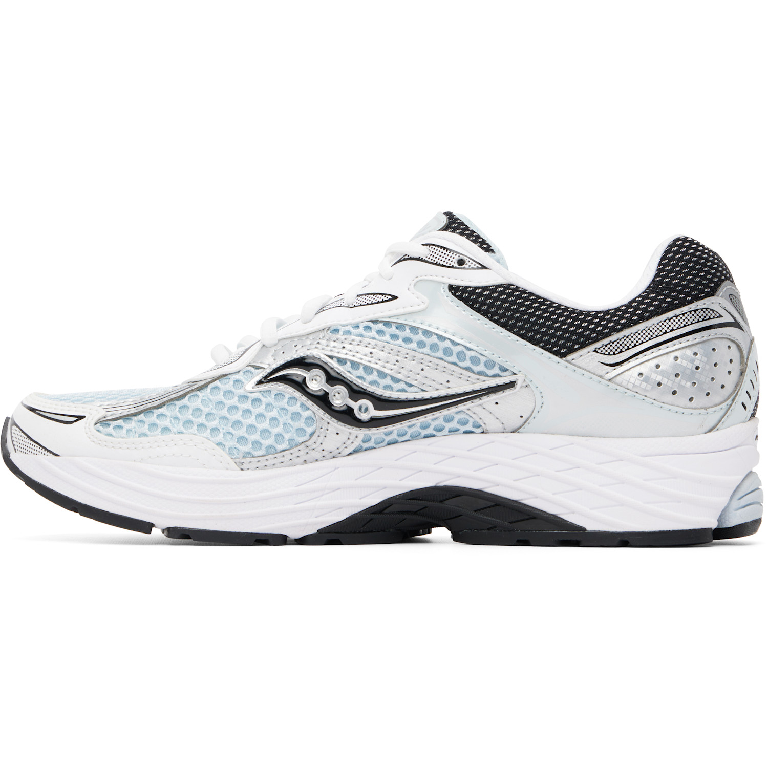  Saucony Gray & Blue Progrid Omni 9 Sneakers 