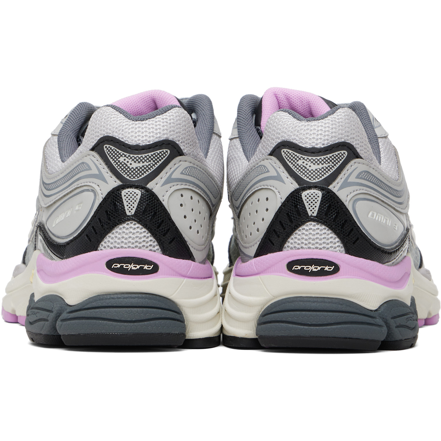  Saucony Gray Progrid Omni 9 Sneakers 